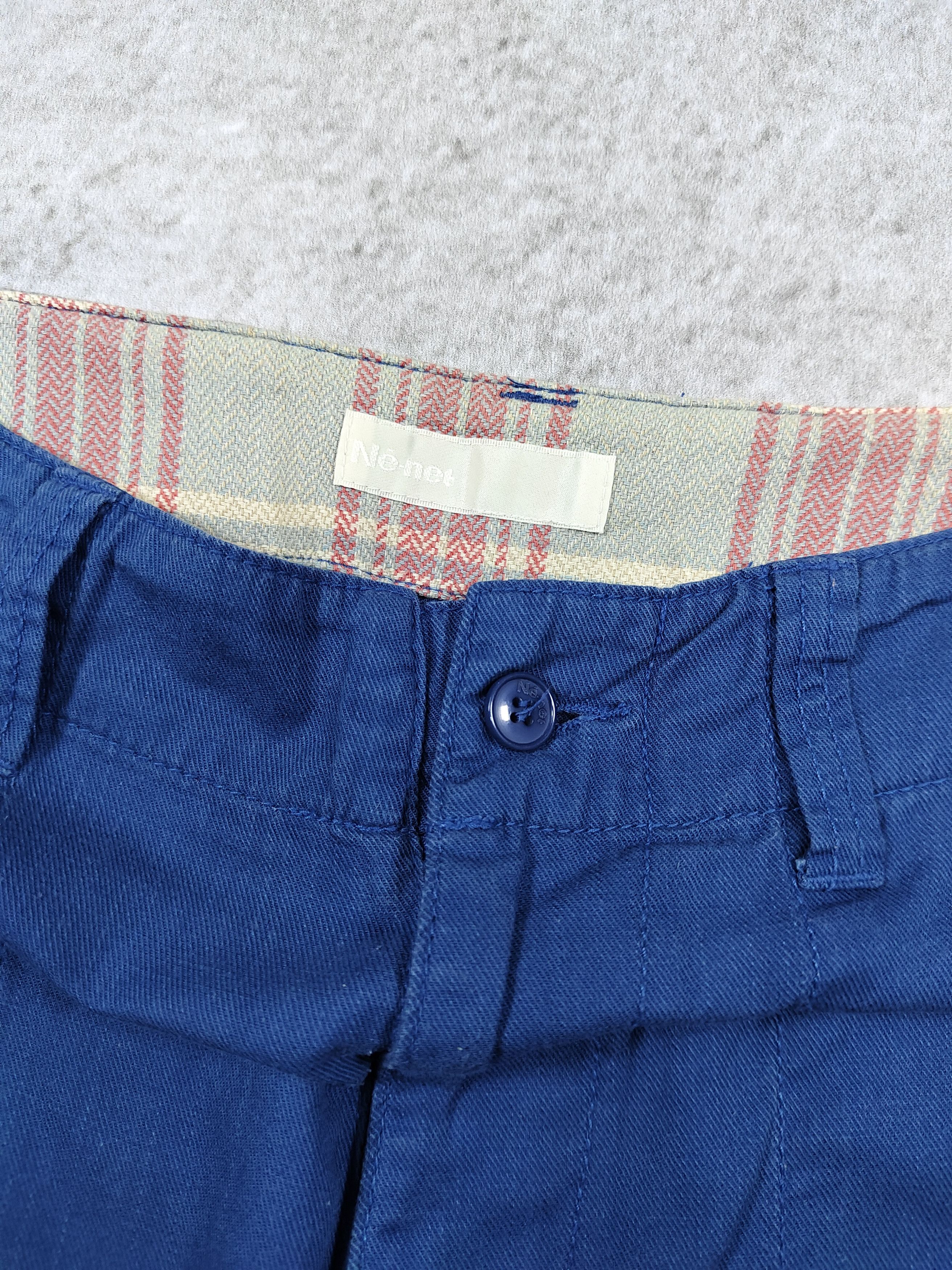 Ne-Net 00s Ne-Net🇯🇵 Hexagon Pacth Drop Crotch Sarouel Pants Size 30" / US 8 / IT 44 - 6 Thumbnail