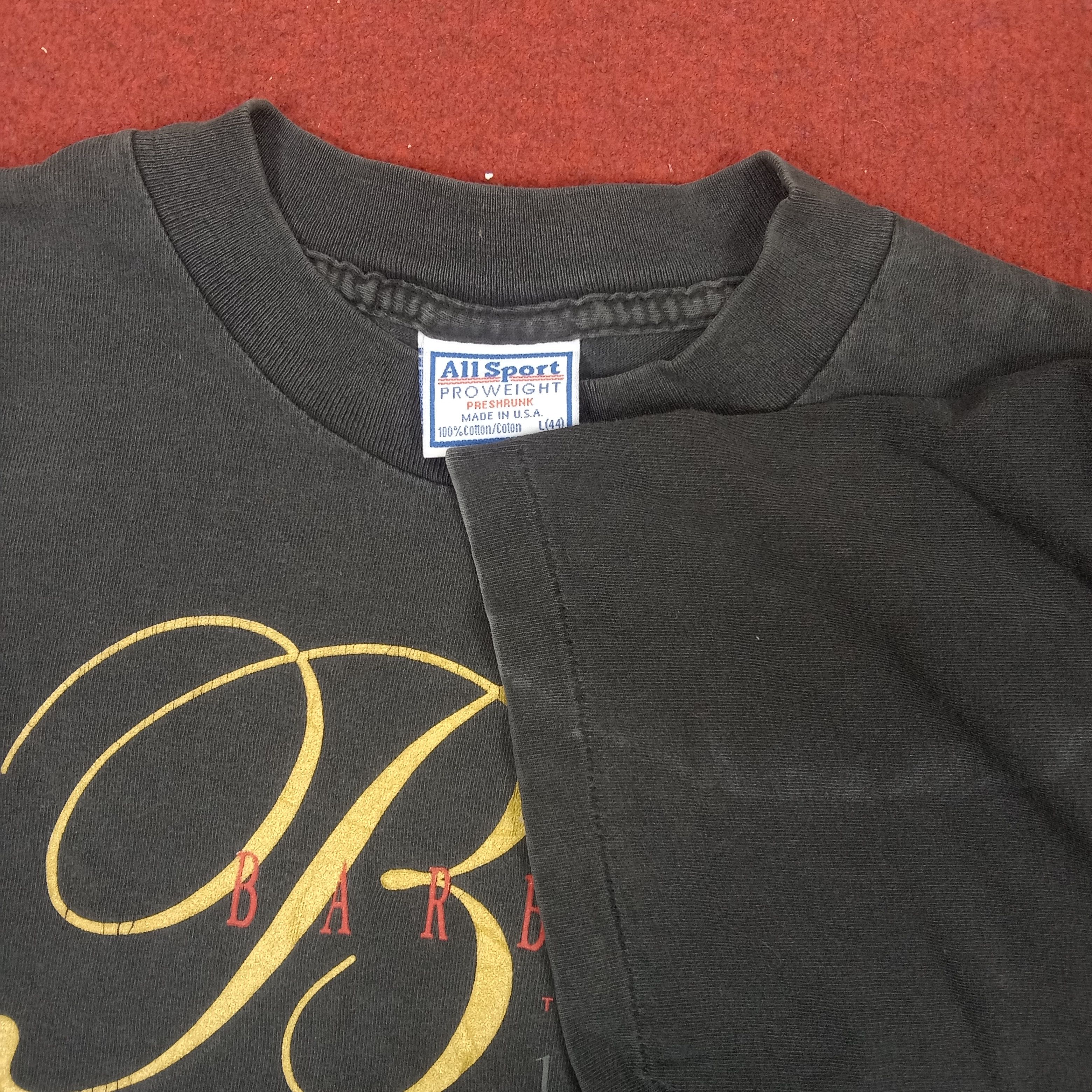 Band Tees × Vintage Barbra The Concert 1994 Streetwear Style Vintage Tshirt Size US L / EU 52-54 / 3 - 9 Thumbnail