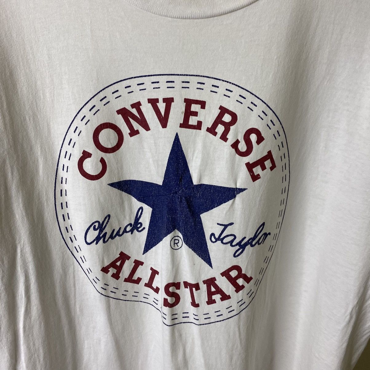 Converse Vintage 1990s Converse Big OG Logo T Shirt Size US L / EU 52-54 / 3 - 2 Thumbnail