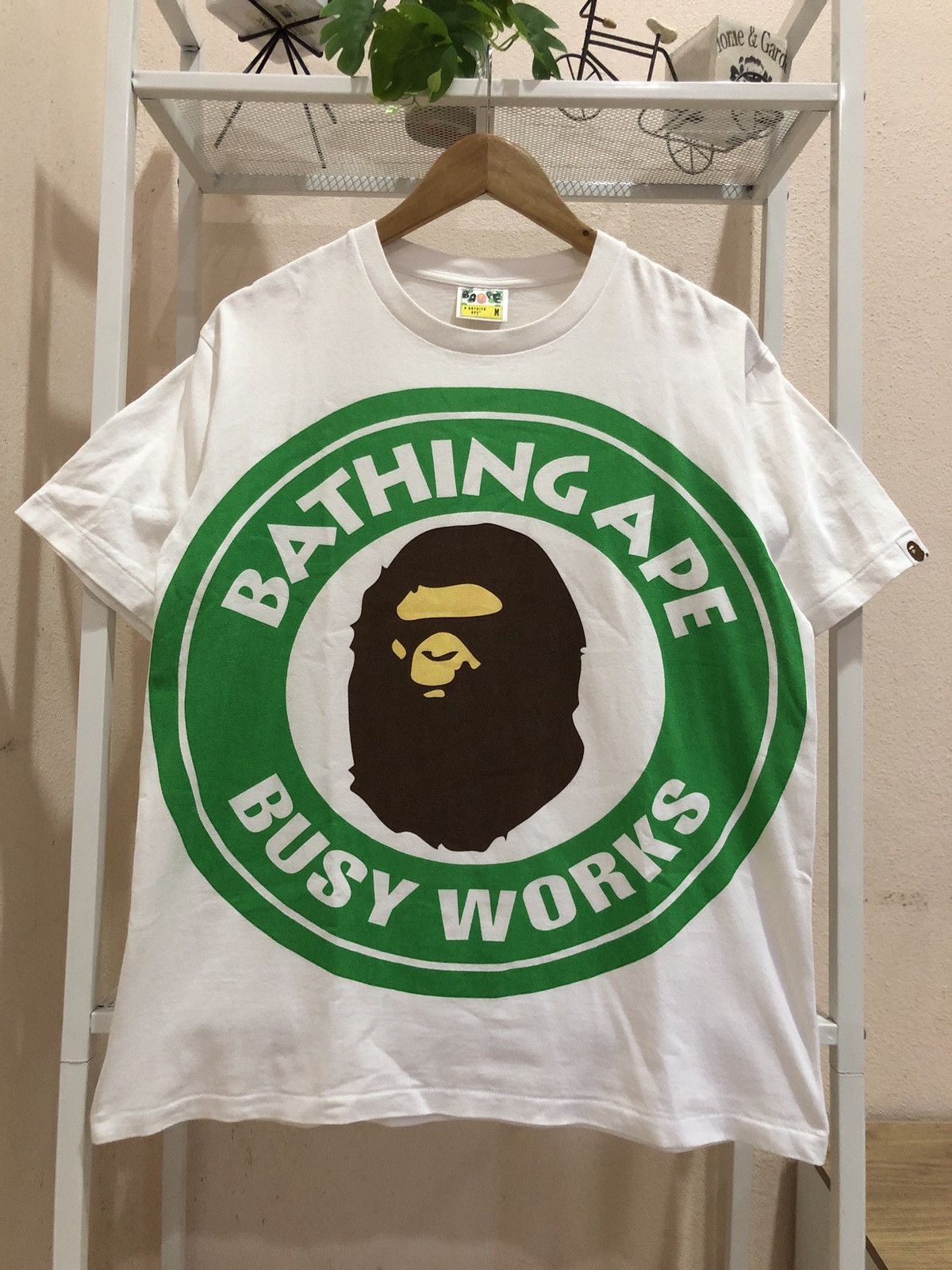 Bathing Ape Busy Works Big Logo Tshirts