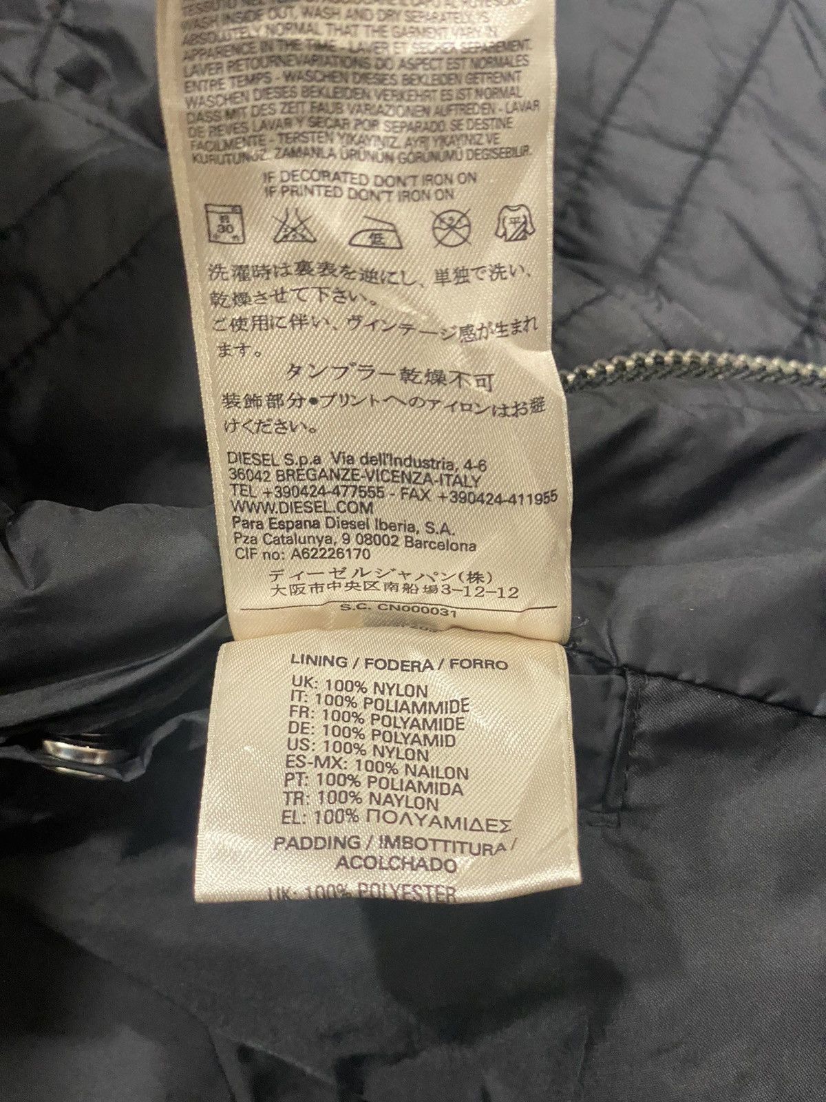 Diesel Y2k Diesel Bikers Jacket Size US L / EU 52-54 / 3 - 9 Thumbnail