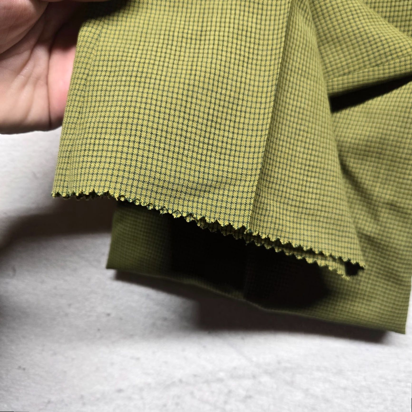 Vintage VINTAGE Pants Men 34x38 Brown Polyester Wool Dress Pants 80s Mid-Century Flannel Glen Plaid Autumn Spring Fall clothes Size US 34 / EU 50 - 7 Thumbnail