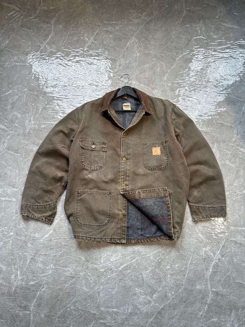 Carhartt CARHARTT BLANKET LINED CHORE JACKET Size US L / EU 52-54 / 3 - 1 Thumbnail