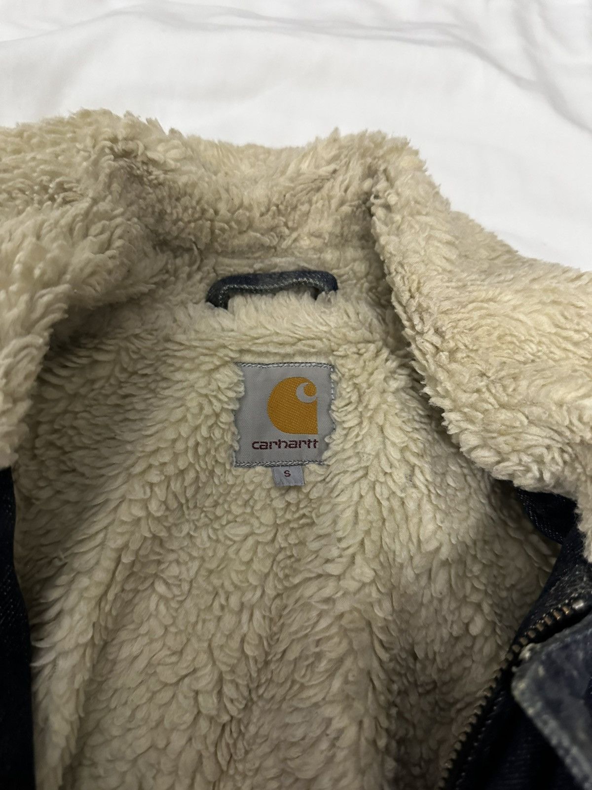 Carhartt Denim x Fur Carhartt Jacket Size US S / EU 44-46 / 1 - 3 Thumbnail