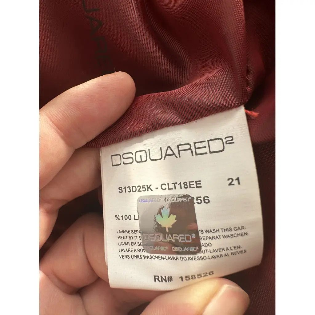 Dsquared2 New 100% leather jacket Dsquared2 size S Size S / US 4 / IT 40 - 11 Thumbnail