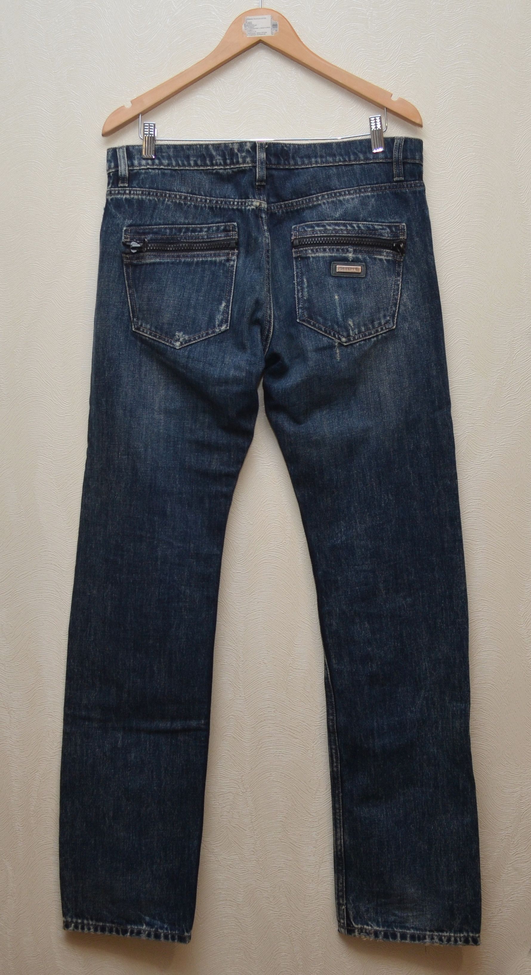 Gianfranco Ferre × Vintage Vintage Gianfranco Ferre Distressed Jeans Size W33 RARE y2k Size US 33 - 8 Thumbnail