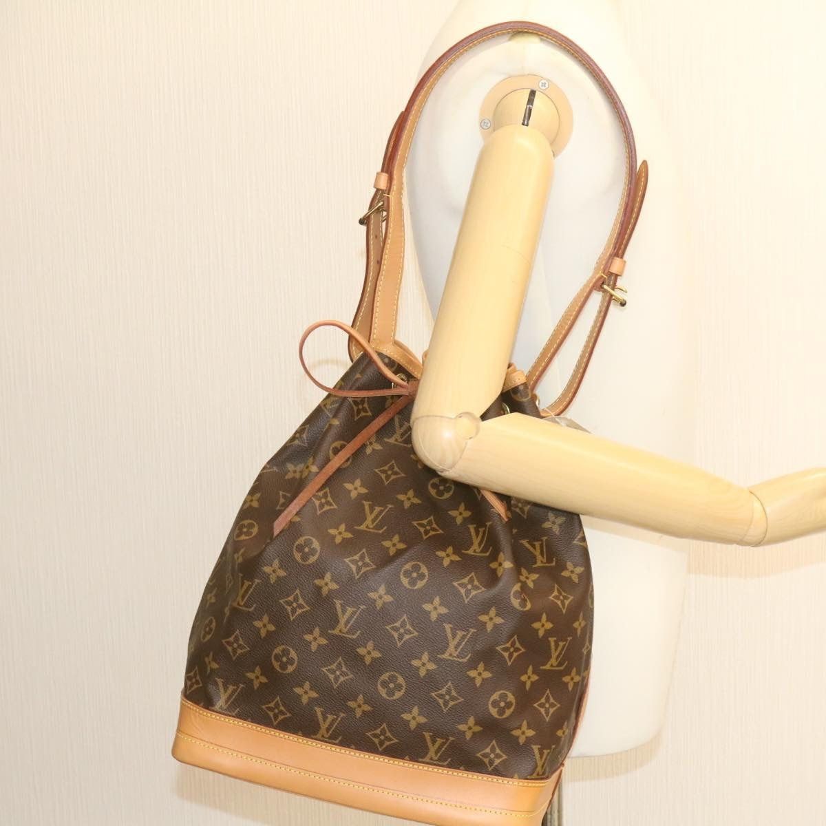 Louis Vuitton LOUIS VUITTON Monogram Noe Shoulder Bag M42224 Size ONE SIZE - 12 Thumbnail