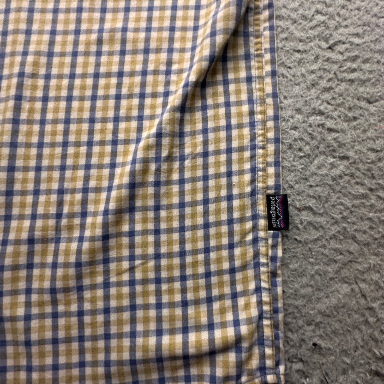 Patagonia Vintage Patagonia Organic Cotton Plaid Button Up Shirt Men L Size US L / EU 52-54 / 3 - 8 Thumbnail