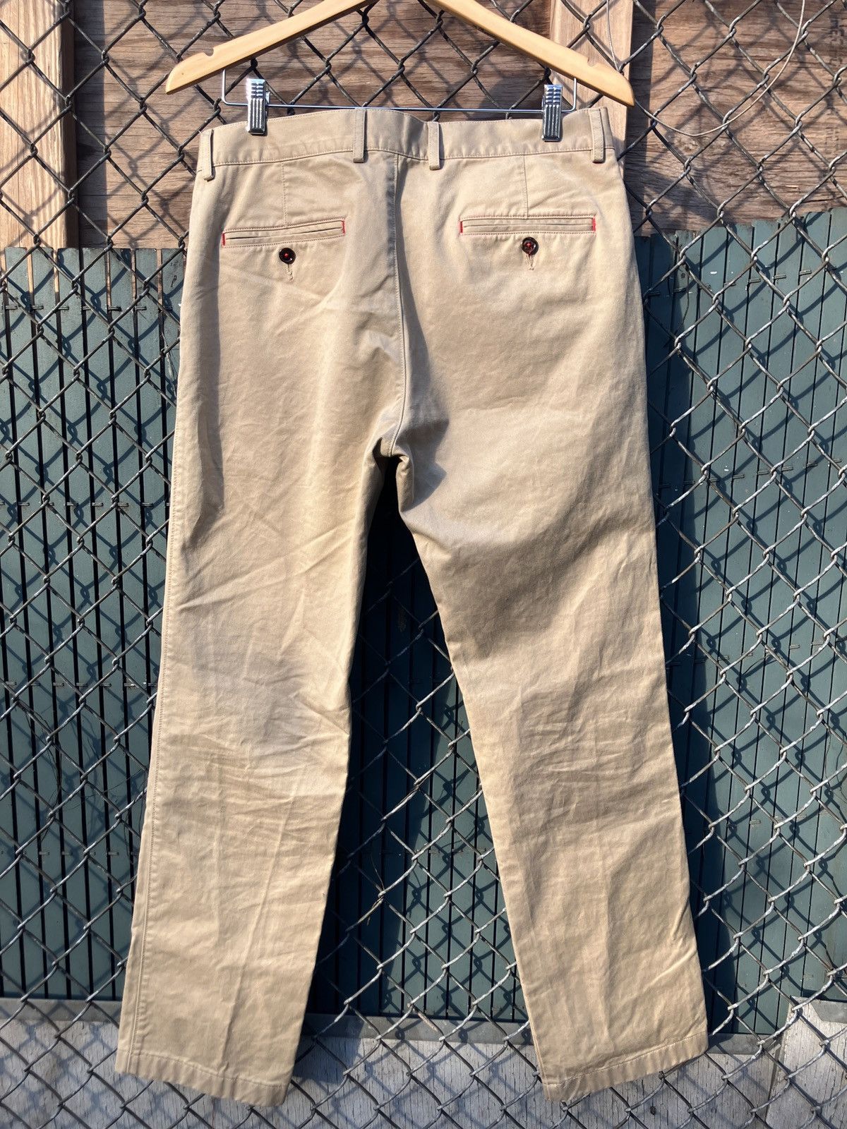 Carolina Herrera Carolina Herrera Khaki Pants 32/31 Size US 32 / EU 48 - 5 Thumbnail
