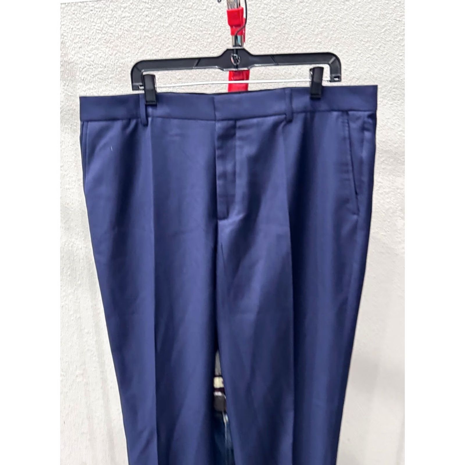 Cartier Cartier PANTS Blazer 40 x 38 Unhemmed Navy Blue NWOT Unhemmed PANTS Blazer Men 40 Navy Blue Cartier Size 40R - 4 Thumbnail