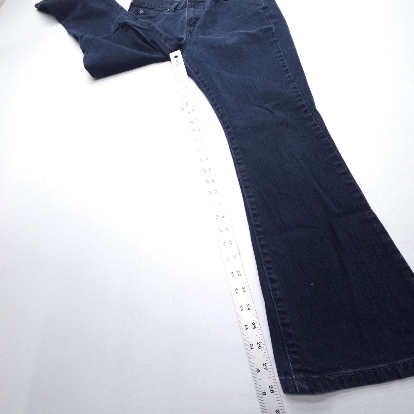 Levi's VINTAGE Levi's 515 Bootcut Jeans Womens 6S Dark Wash Mid Wash 2000's Denim Size 28" / US 6 / IT 42 - 5 Thumbnail