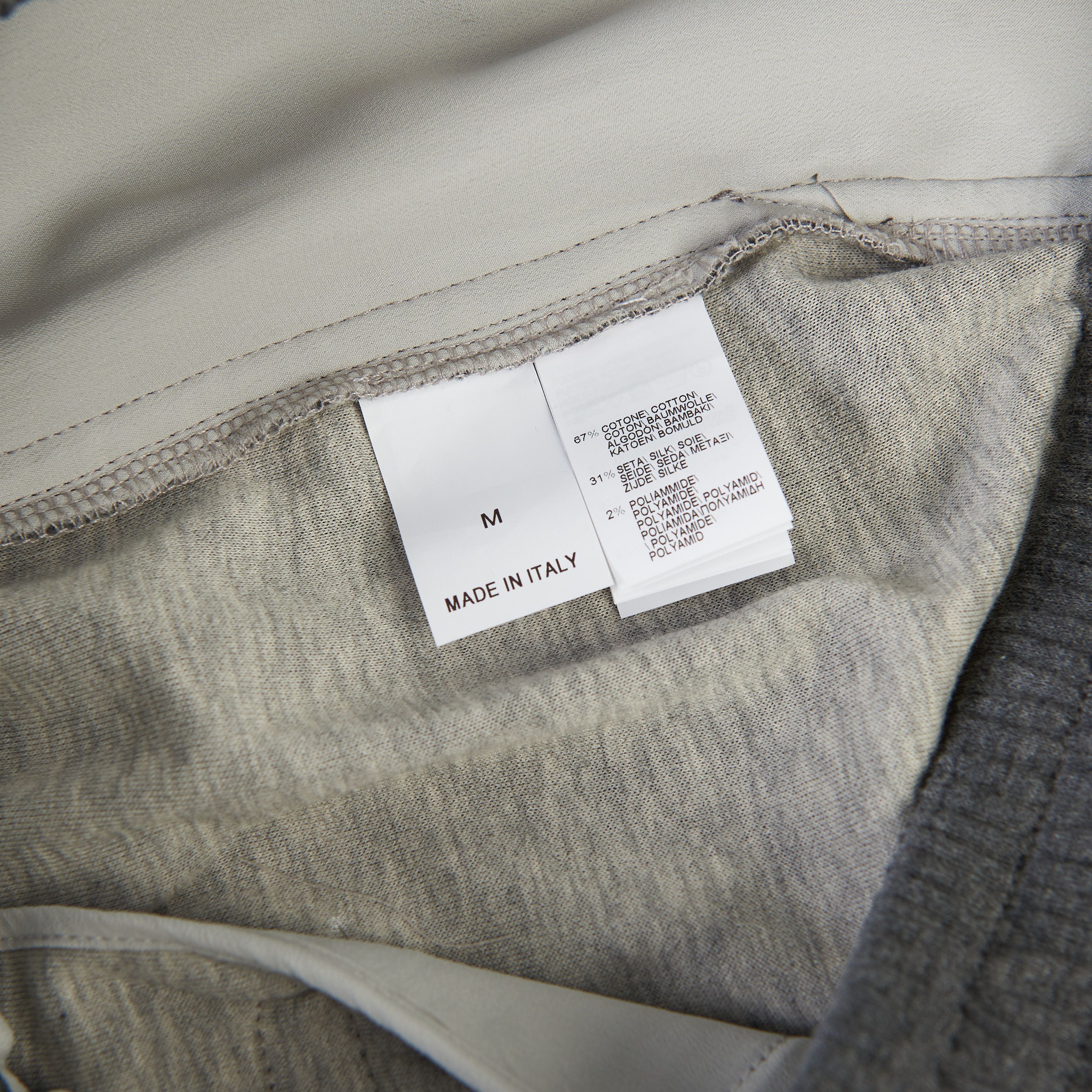 Brunello Cucinelli Gray Comfort Interlock Wide Trousers Size S Size 27" / US 4 / IT 40 - 12 Thumbnail