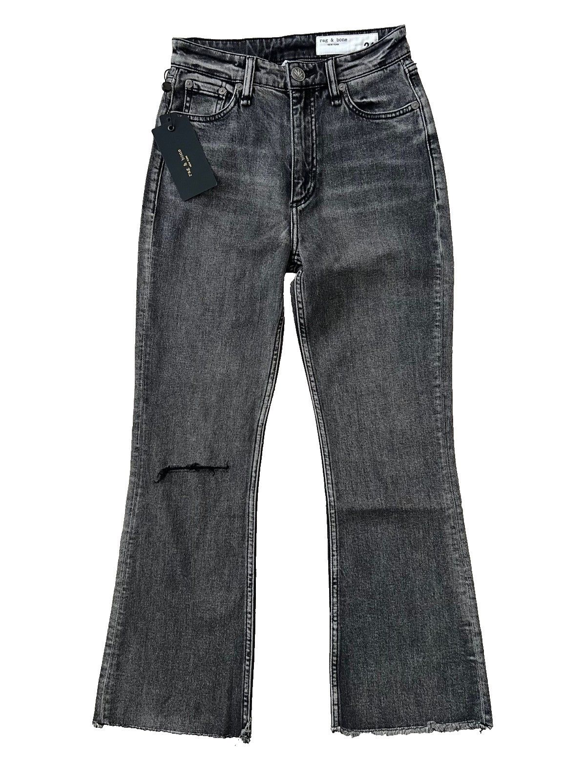 Rag & Bone Rag & Bone Serwholes Casey Ankle Flare Jeans Serephina Size 24" / US 00 / IT 34 - 5 Thumbnail