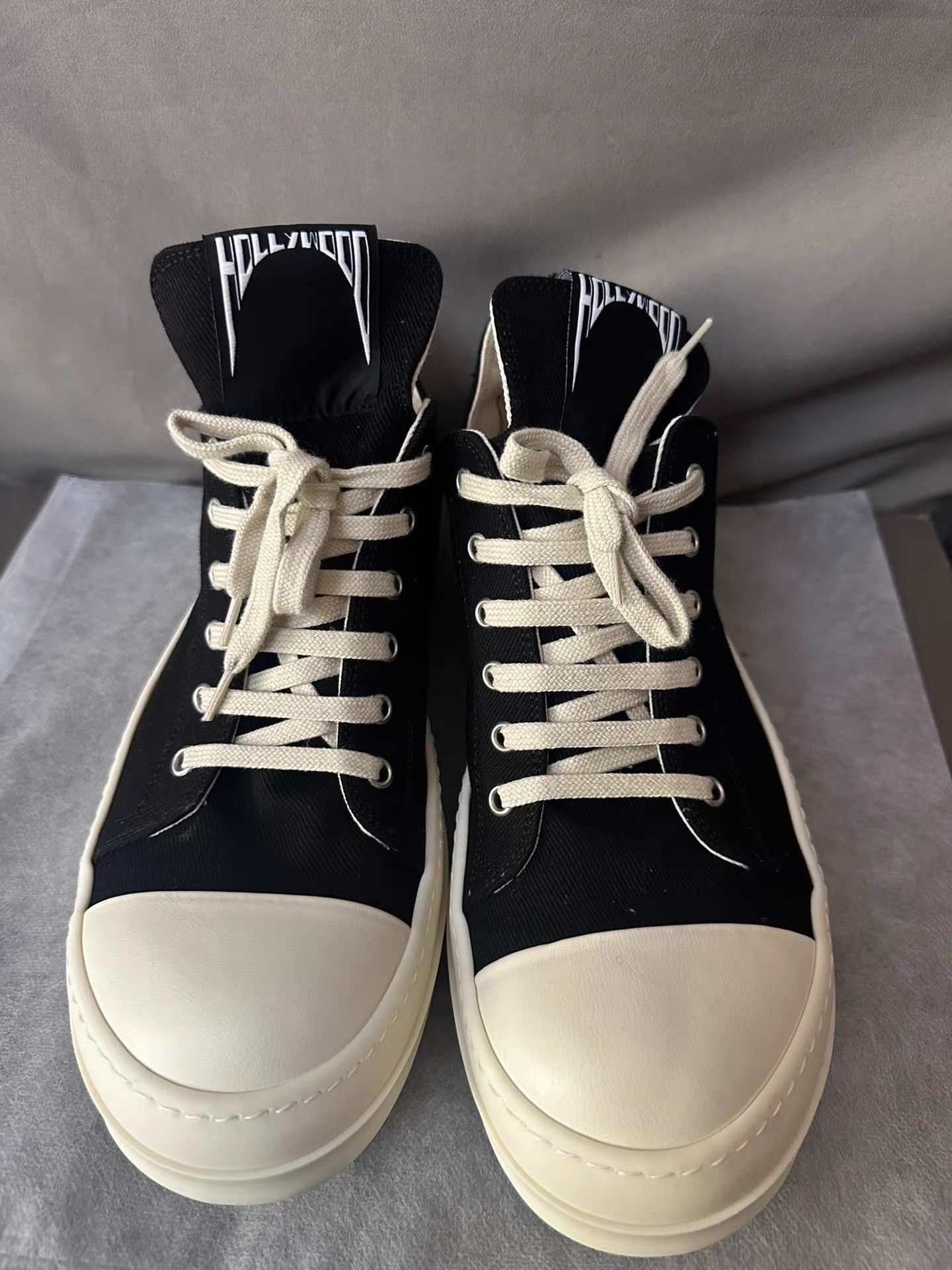 Rick Owens Rick Owens DRKSHDW 25SS Hollywood Low Top Jumbo Sneakers Size US 9 / EU 42 - 4 Thumbnail