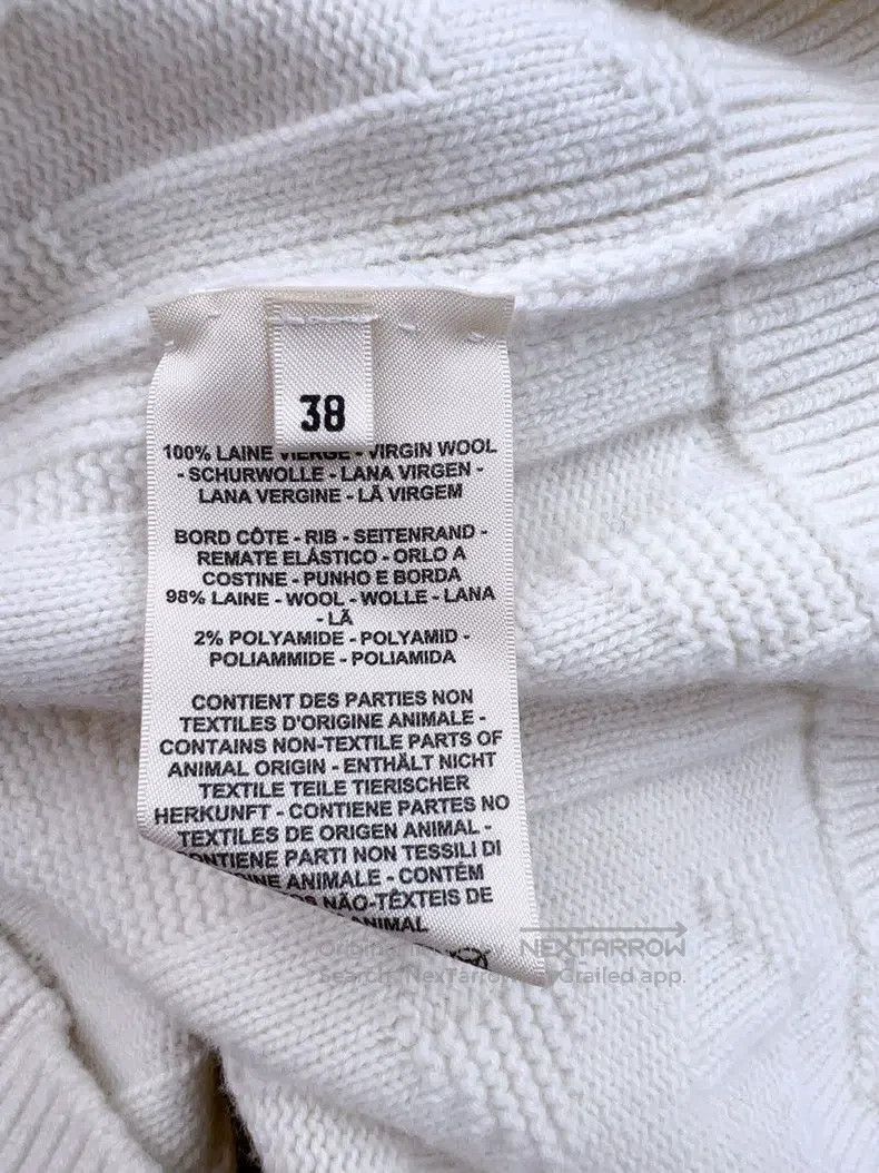 Hermes Hermes Milkshake white sweater Size XS / US 0-2 / IT 36-38 - 8 Thumbnail