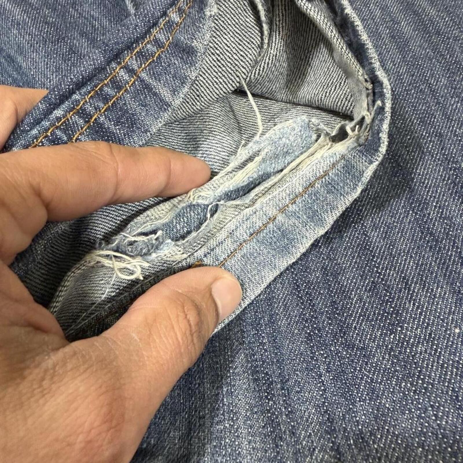 Other Y2K Style Kosmo Lupo Designer unique work denim jeans Size 31" - 8 Thumbnail
