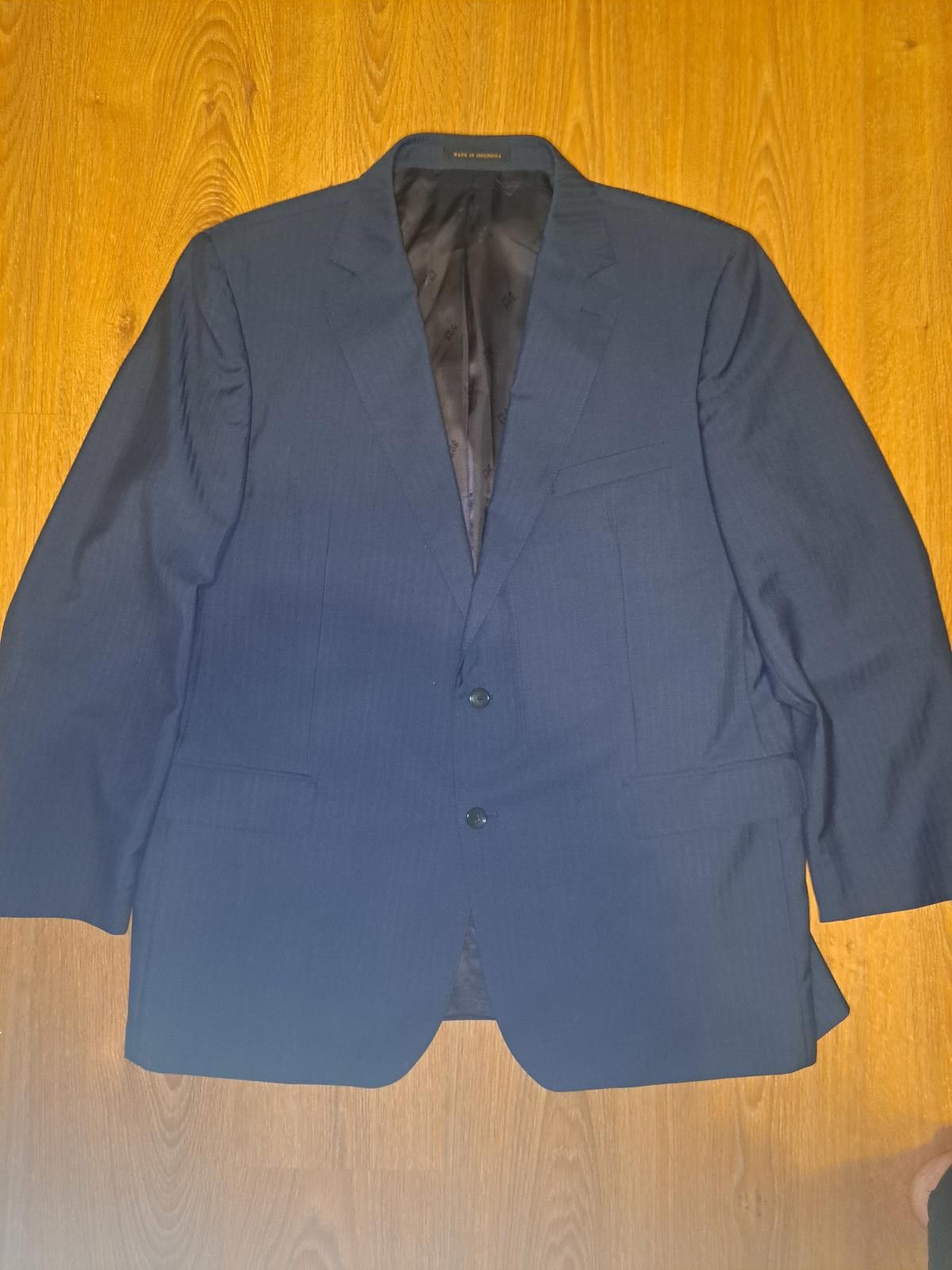 Jos. A. Bank Jos A Bank Vitale Barberis Canonico Suit 48L 43x31 Navy Blue Size 48L - 2 Thumbnail