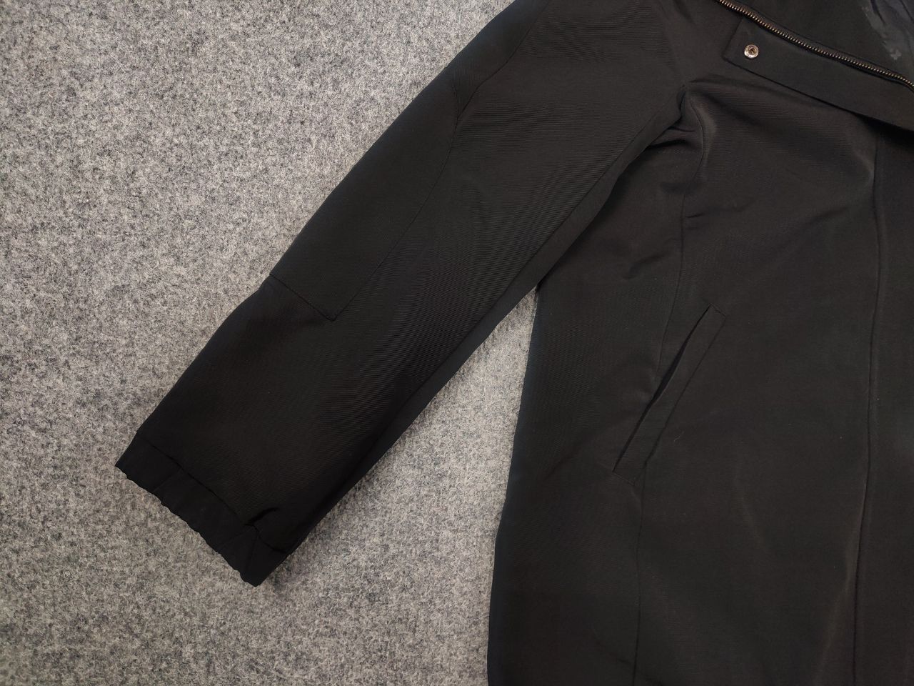 Max Mara Max Mara weekend Black snaps minimalist loose cut jacket Size XL / US 12-14 / IT 48-50 - 4 Thumbnail