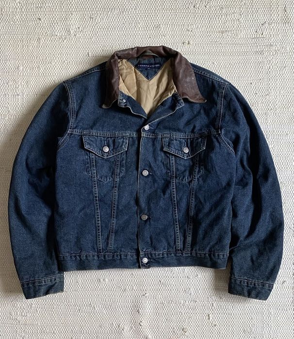 Vintage Vintage Rare Tommy Hilfiger True Faded Denim Jacket | Grailed