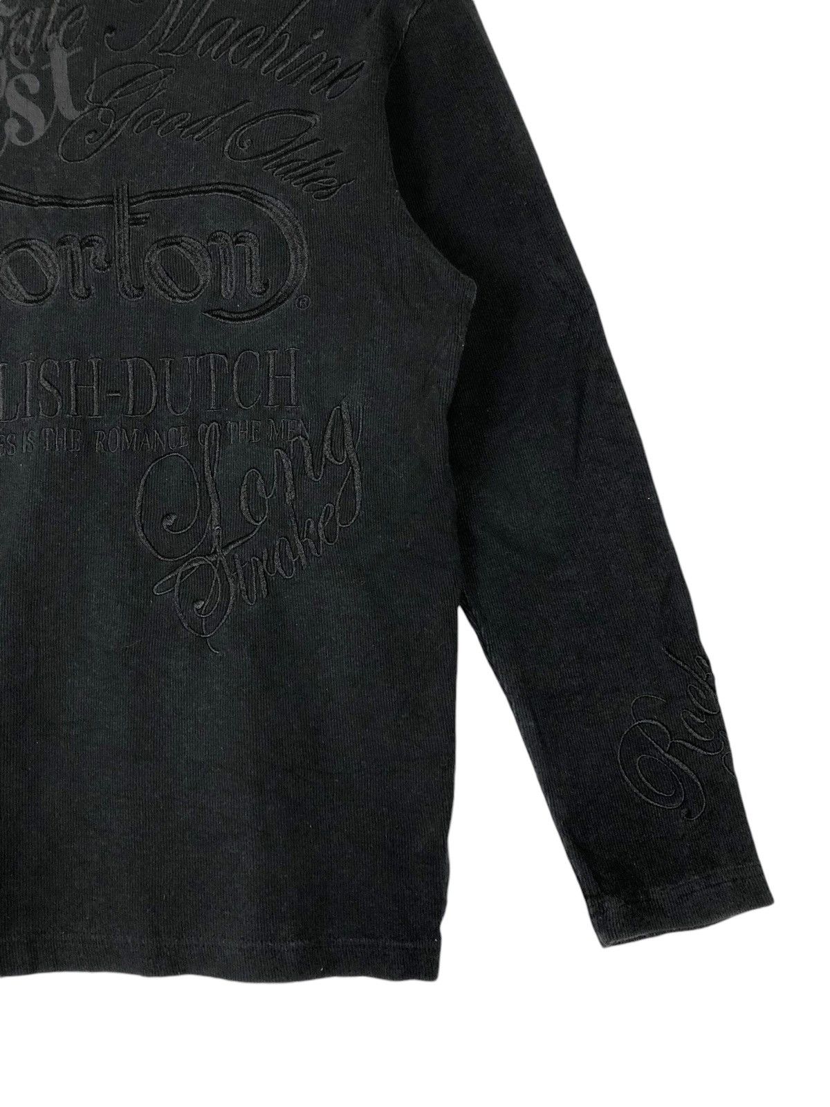 Japanese Brand × Norton Norton Motorcycles Embroidery Longsleeve T shirt Size US L / EU 52-54 / 3 - 5 Thumbnail