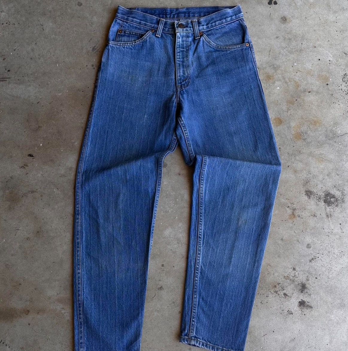 Levi's rare Pin Stripe, Orange Tab Levi’s’ Size US 29 - 4 Thumbnail