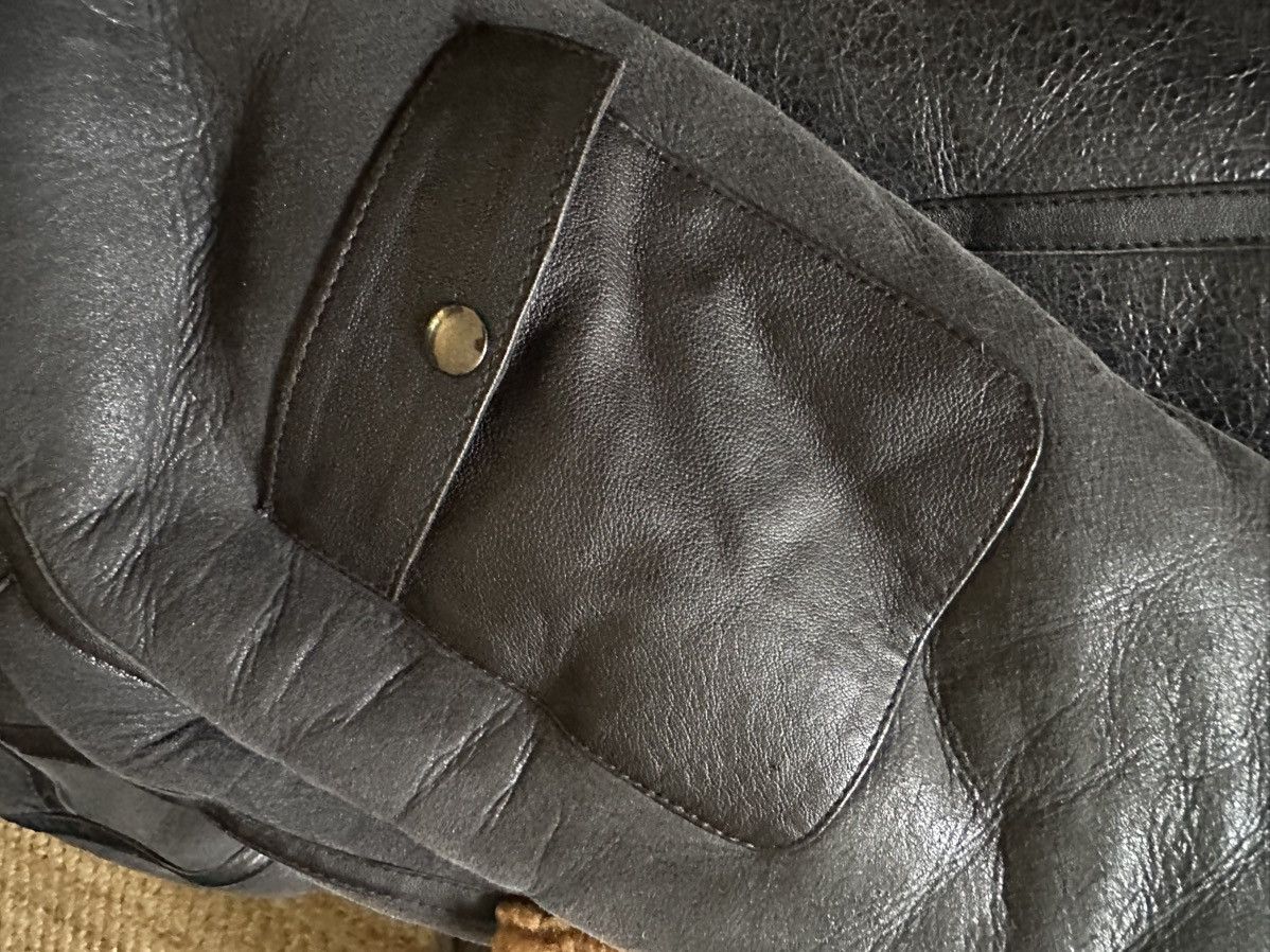 Boda Skins Boda skins hunter noir 3.0 black shearling leather jacket Size US XS / EU 42 / 0 - 10 Thumbnail