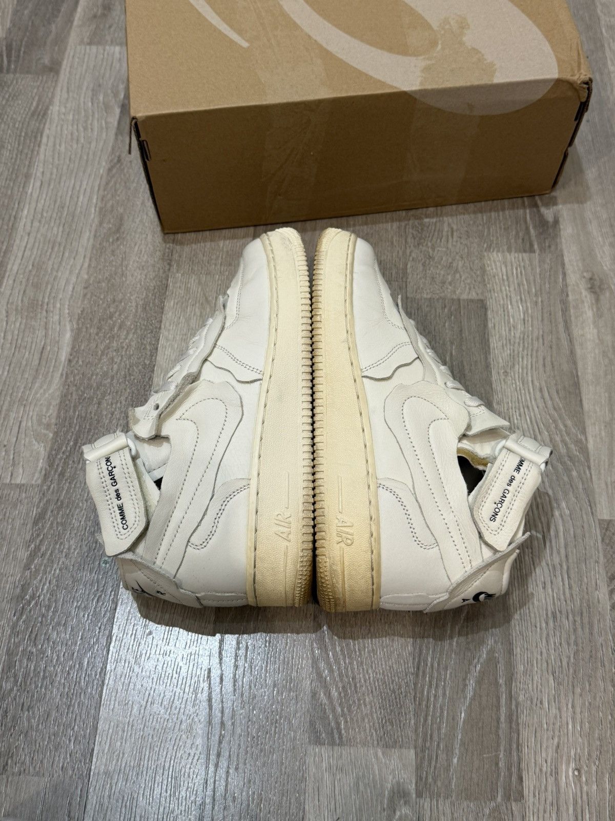 Comme des Garcons × Nike Af1 Mid cdg Size US 7 / EU 40 - 3 Thumbnail