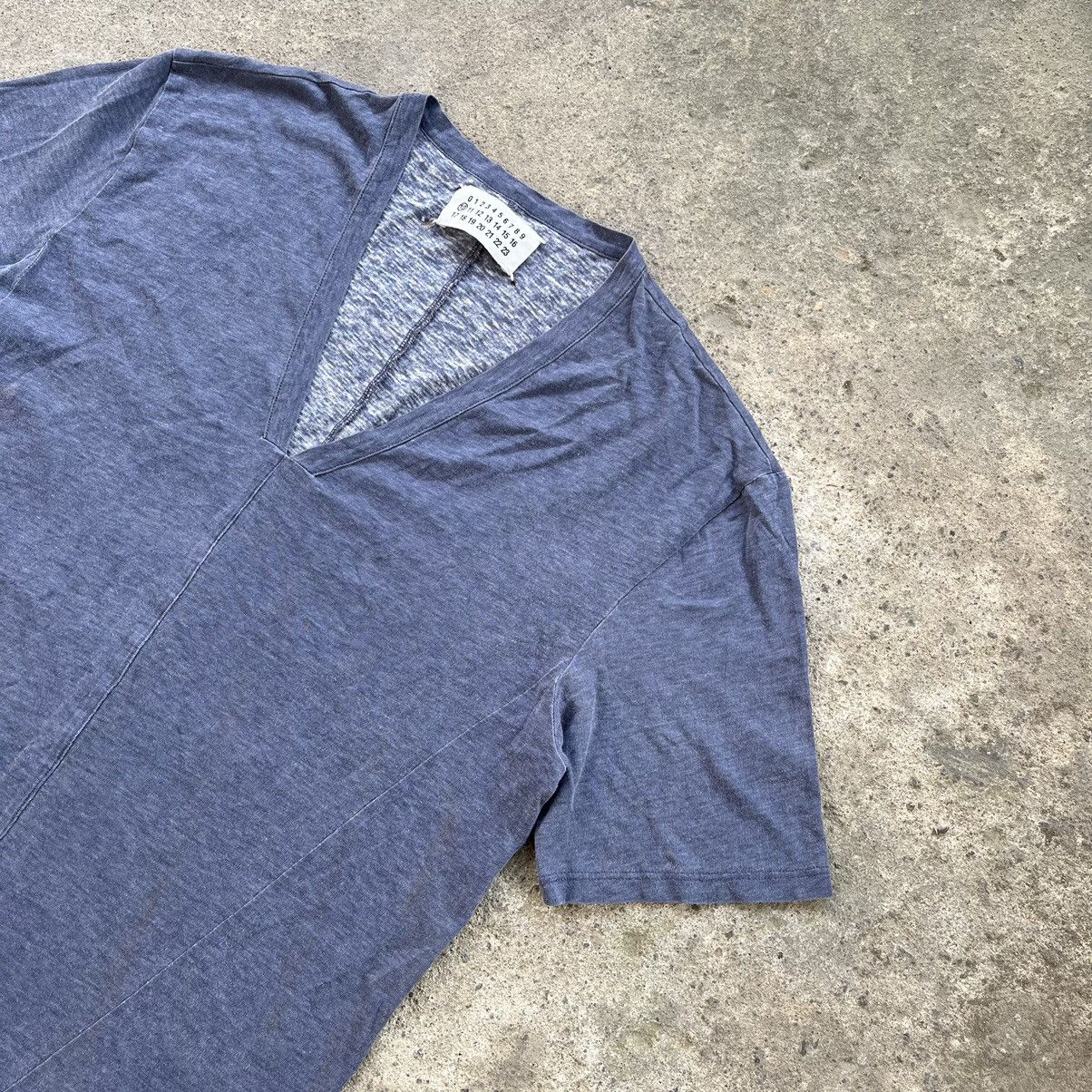 Japan Blue ❌SOLD❌T-shirt V Neck Maison Martin Margiela Size M / US 6-8 / IT 42-44 - 3 Thumbnail