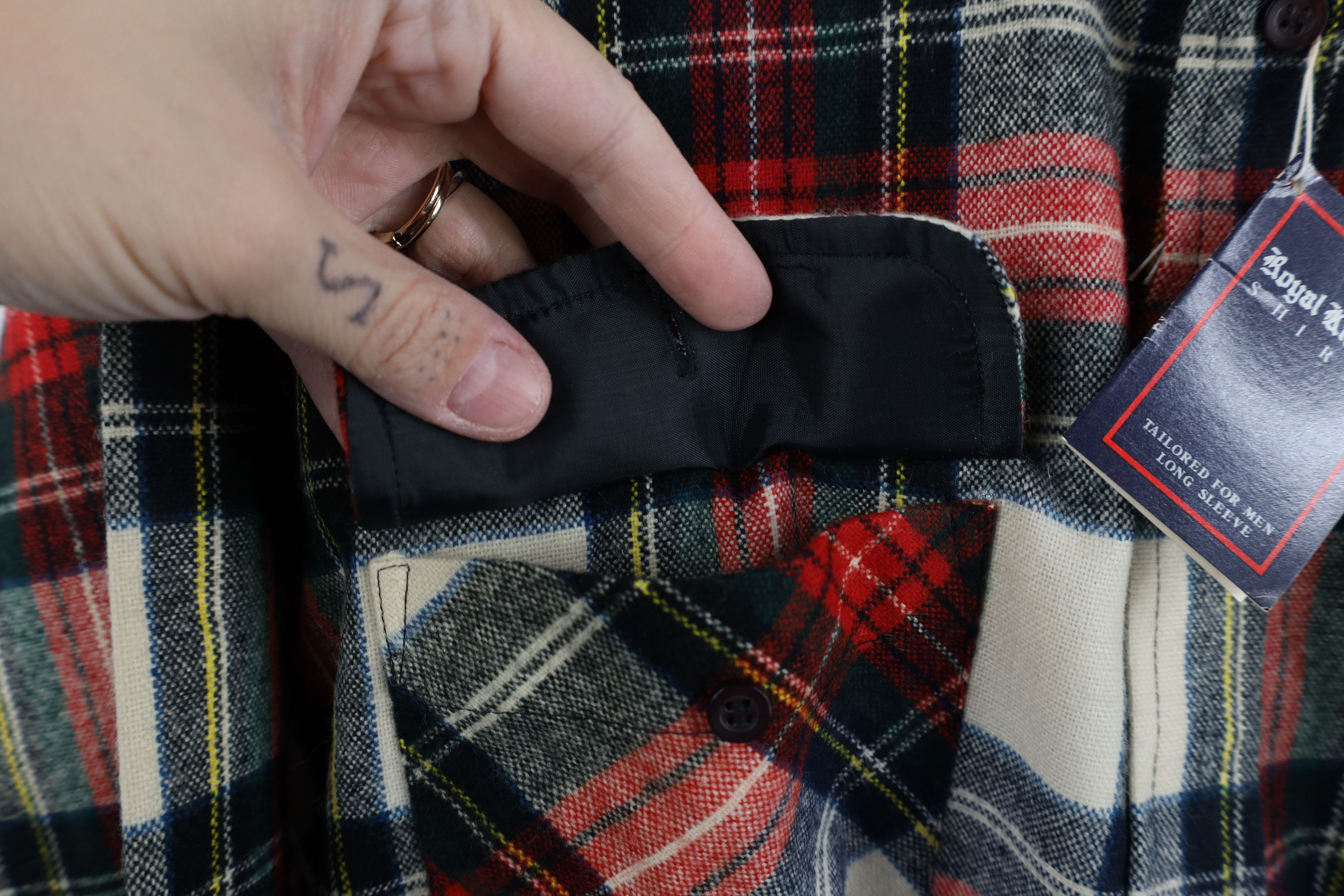 Vintage Deadstock Vintage 70s Streetwear Collared Button Shirt Plaid Size US M / EU 48-50 / 2 - 6 Thumbnail