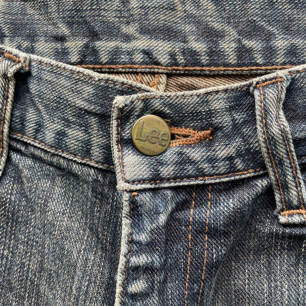 Japanese Brand Vintage Japan Distressed Faded Jeans Denim Pants W31x31 Size US 31 - 6 Thumbnail