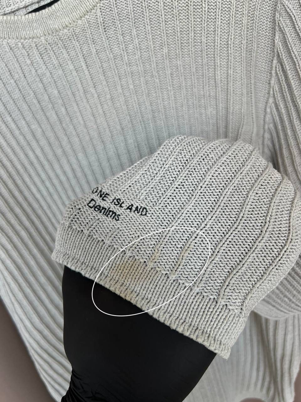 Stone Island Stone Island Denims Knit Sweater Vintage Size XL Cotton Rare Size US XL / EU 56 / 4 - 15 Thumbnail