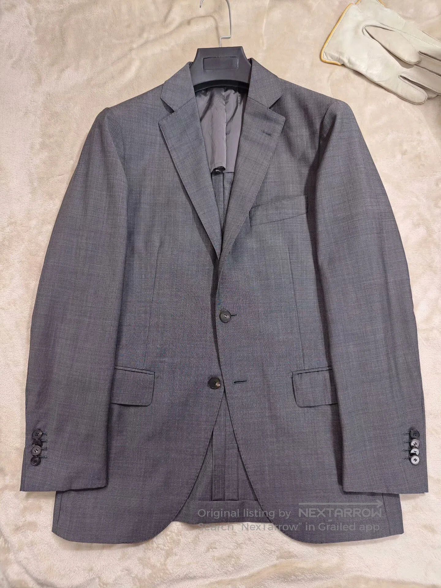 Loro Piana Italian Loro Piana Gray Wool Suit. Size US S / EU 44-46 / 1 - 4 Thumbnail
