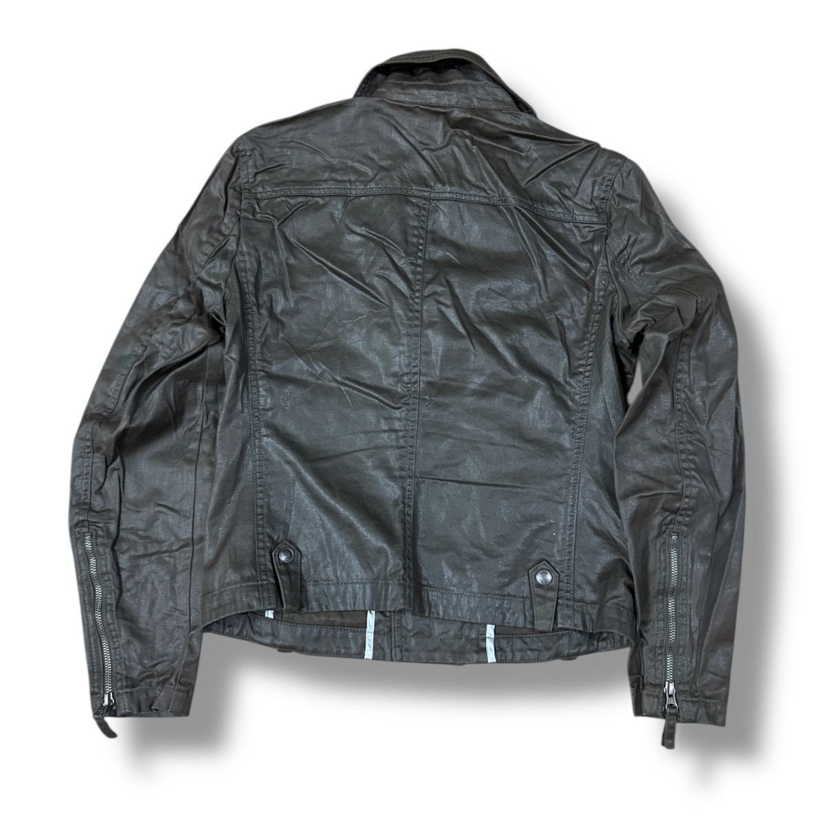 Seditionaries CUSTOM COUTURE COATED PUNK BIKERS JACKET Size US M / EU 48-50 / 2 - 6 Thumbnail