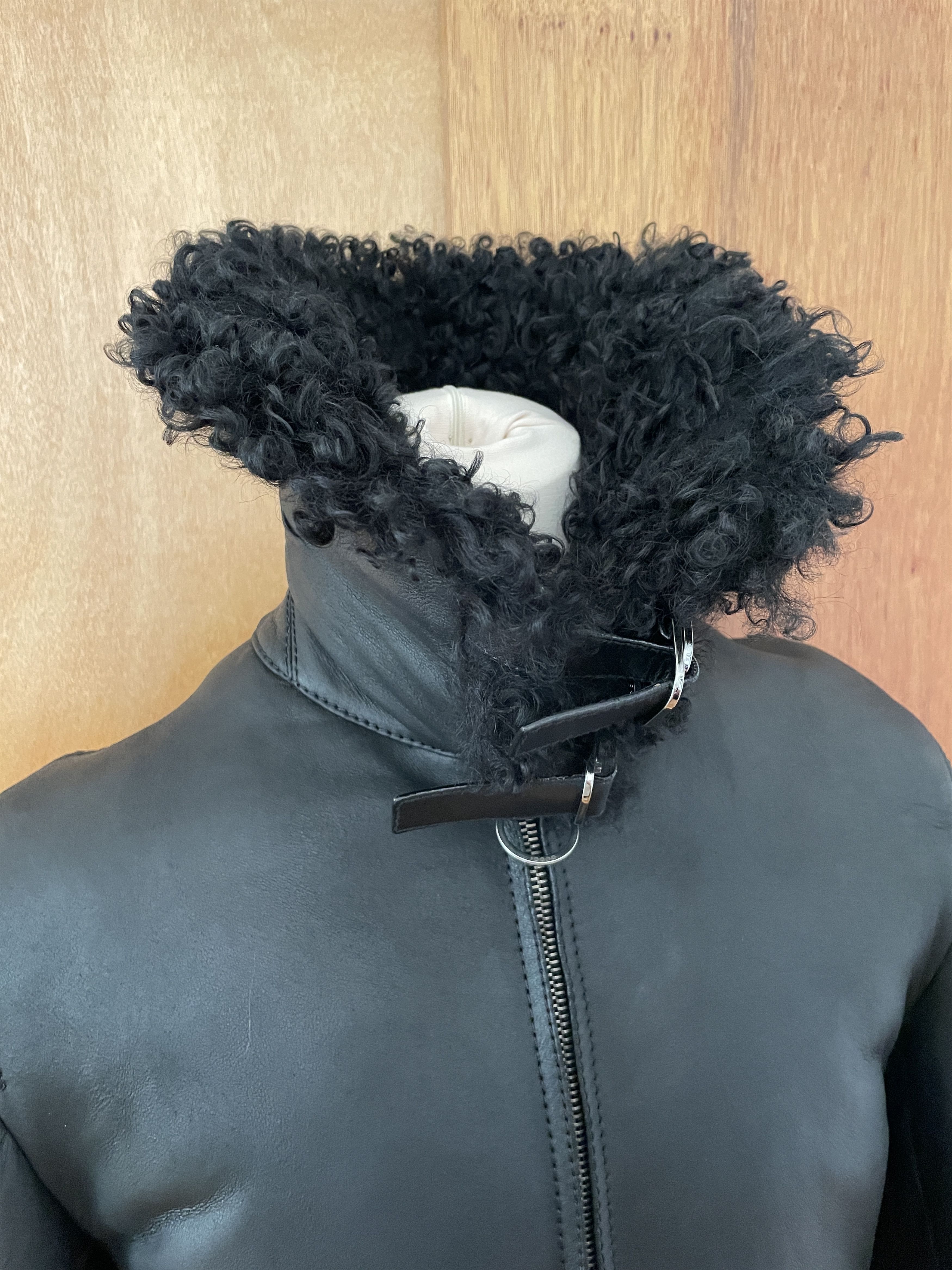 Gucci Shearling and Leather A/W '01 Coat Size US L / EU 52-54 / 3 - 8 Thumbnail