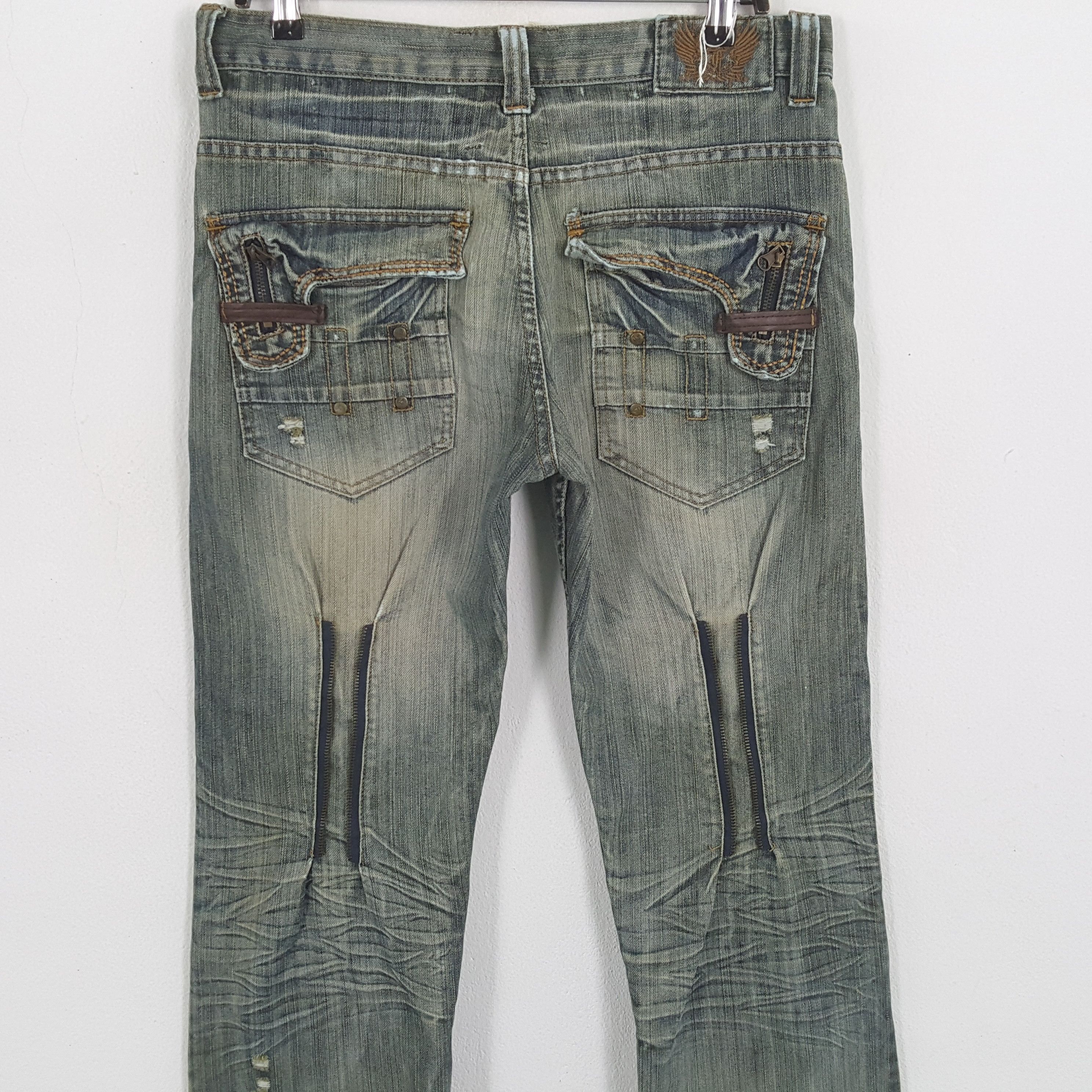 Vintage Rare Design Jeans Fashion Streetwear Style Size US 32 / EU 48 - 2 Thumbnail