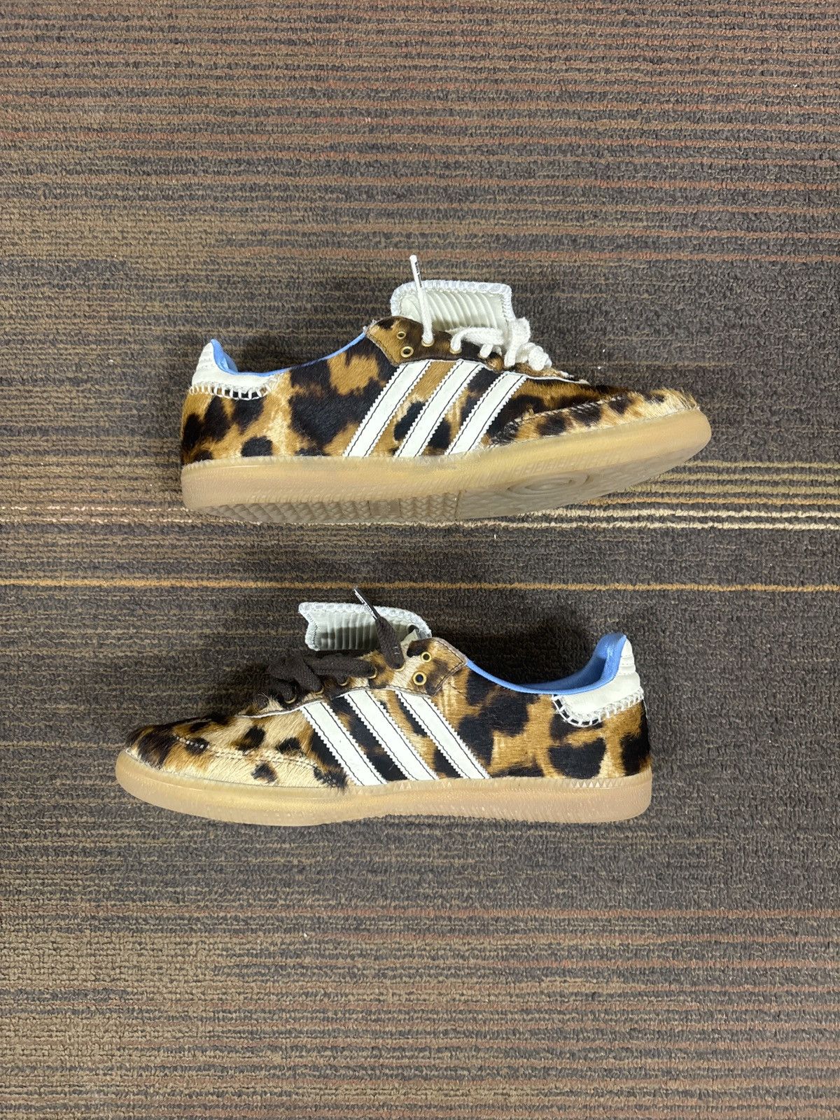 Adidas × Wales Bonner Wales bonner cheetah print sambas Size US 11 / EU 44 - 5 Thumbnail