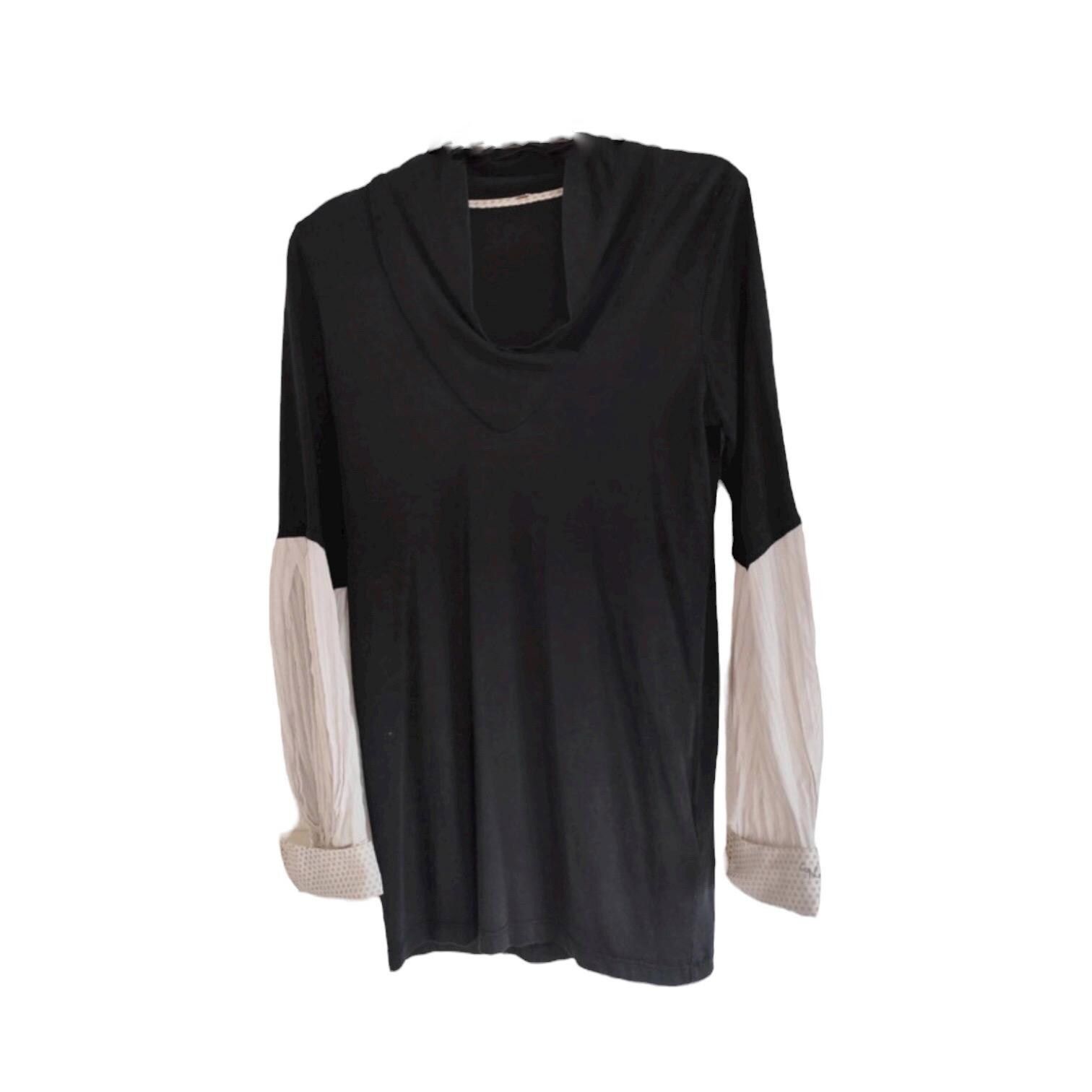 Cop Copine The Cop Copine Layered Draped Shirt Size ONE SIZE - 1 Thumbnail