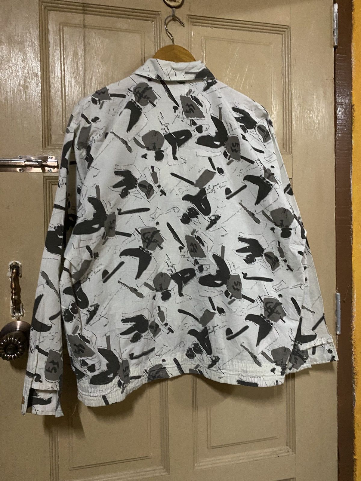 Japanese Brand Rare Vintage Machope Abstract Print Windbreaker Jacket 90s Size US M / EU 48-50 / 2 - 11 Thumbnail