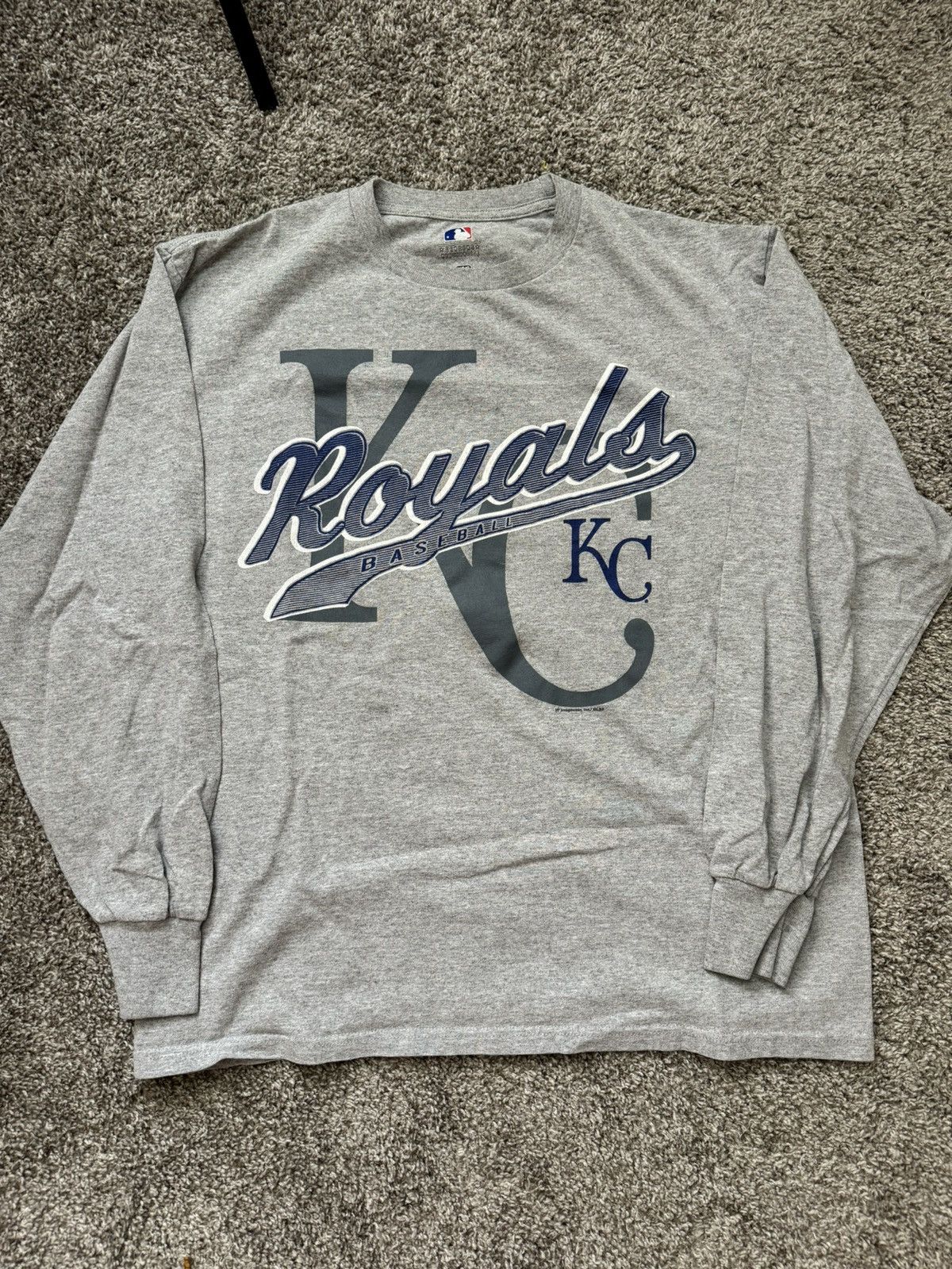 MLB × Vintage Vintage Kansas City Royals shirt Size US L / EU 52-54 / 3 - 1 Thumbnail