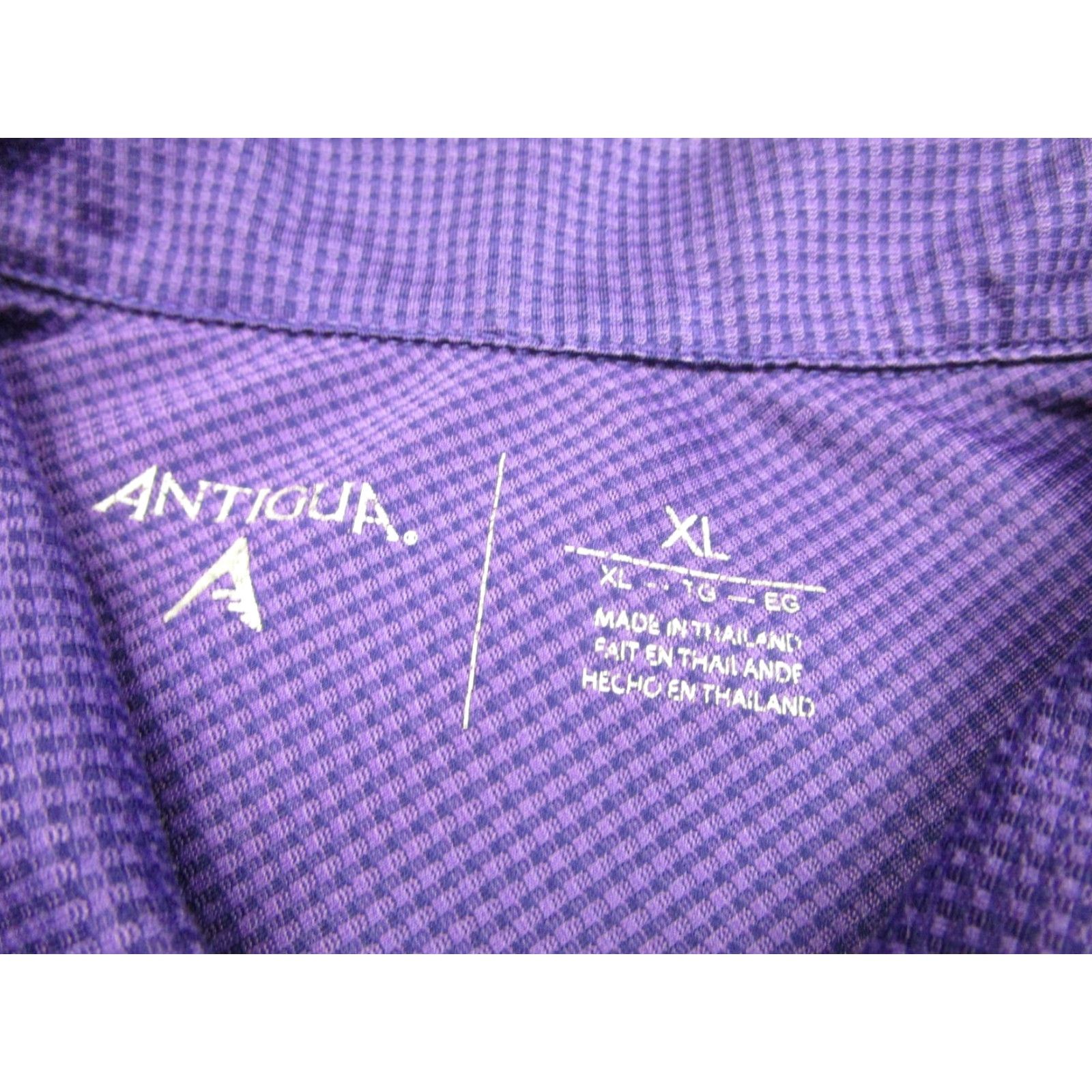 Vintage Washington Huskies Polo Shirt Antigua Performance NCAA W Patch Mens XL Size US XL / EU 56 / 4 - 5 Thumbnail