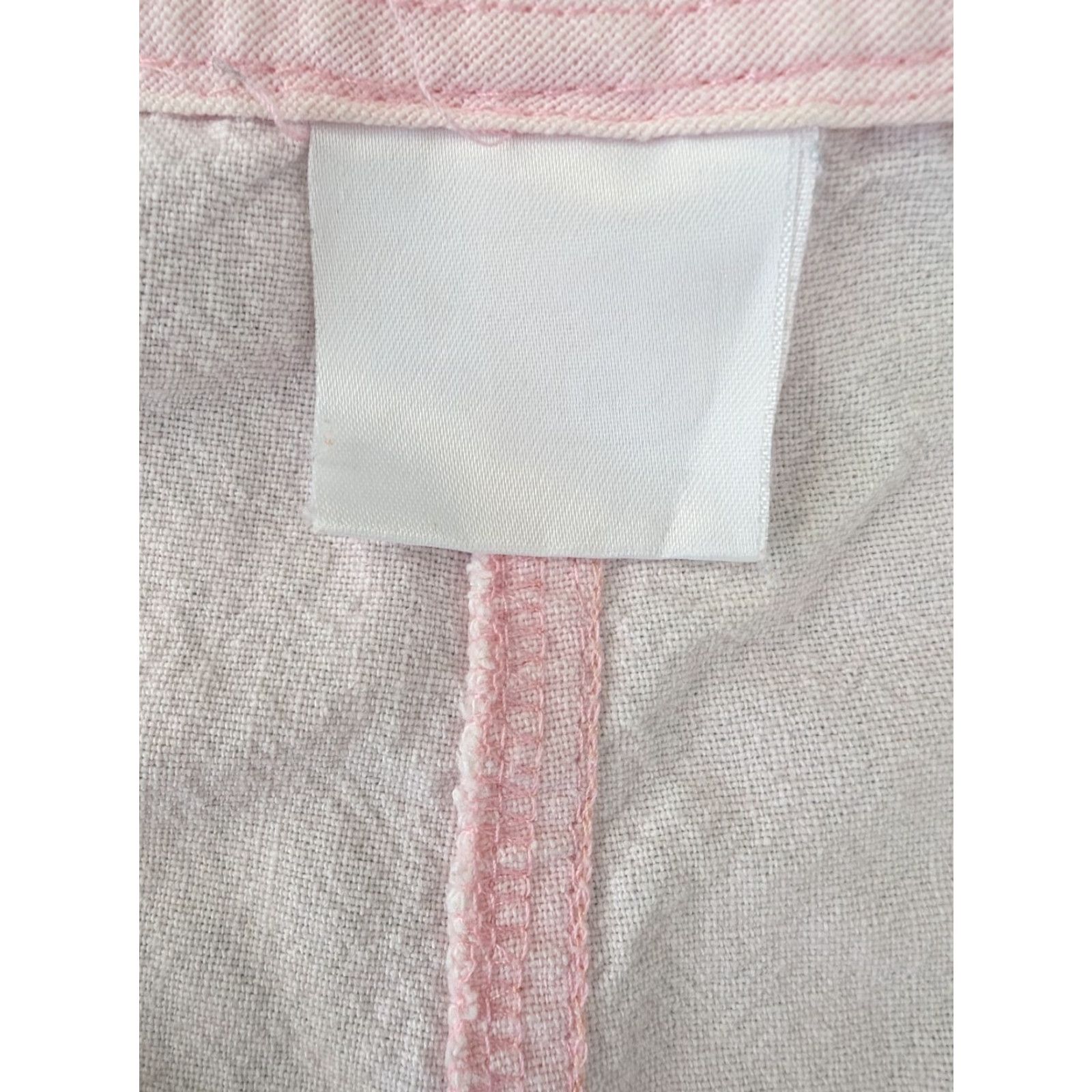 Vintage VINTAGE 90s Cottage Pink Romper Short Sleeveless High Waist L Womens Knit D3S Size 36" / US 14 / IT 50 - 3 Thumbnail