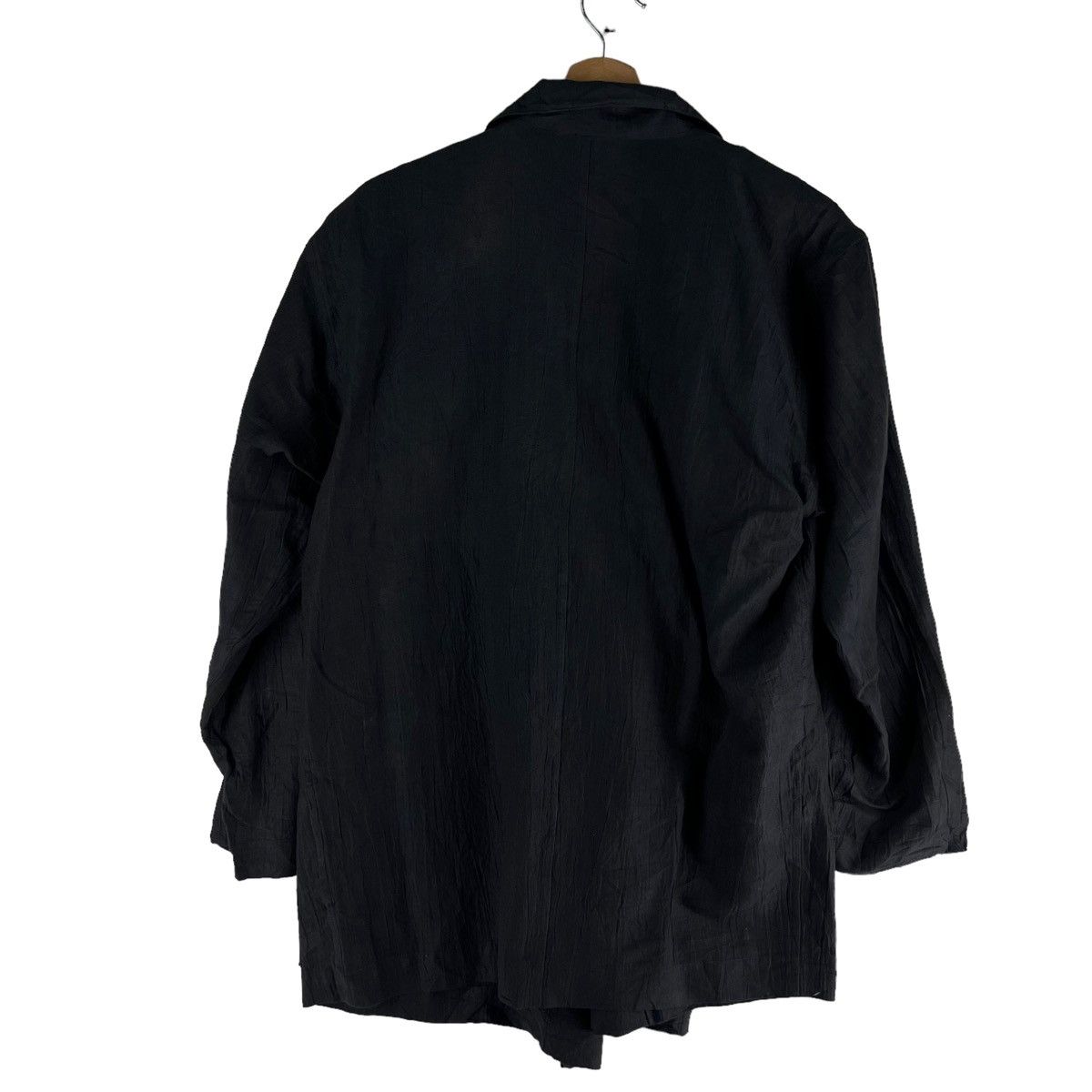 Issey Miyake VINTAGE 80’s ISSEY MIYAKE RUNWAY JACKET BUTTONLESS CARDIGAN Size US M / EU 48-50 / 2 - 7 Thumbnail