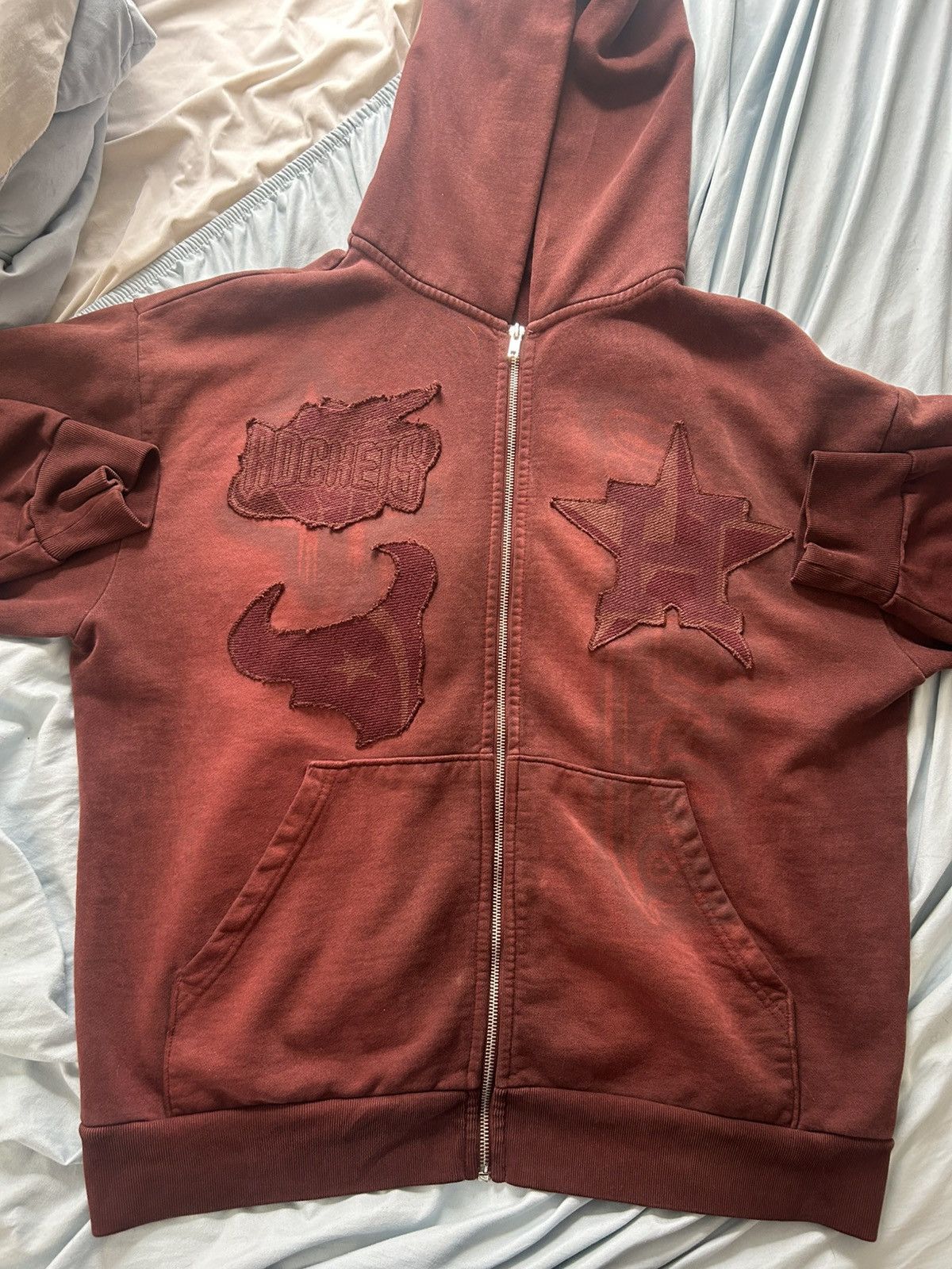 Travis Scott Travis Scott Fanatics Fest Exclusive HOU Teams hoodie red Size US L / EU 52-54 / 3 - 1 Thumbnail