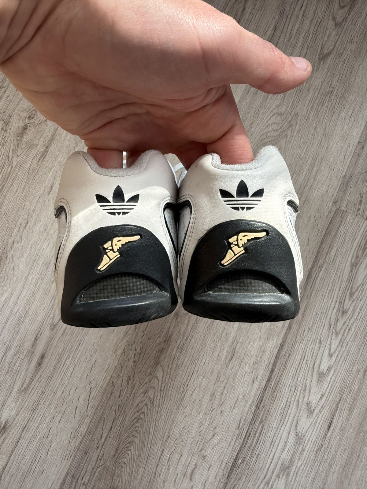 Adidas Y2K Adidas Team Adi Racer Women’s White Goodyear Rare 2000s Size US 6 / IT 36 - 7 Thumbnail