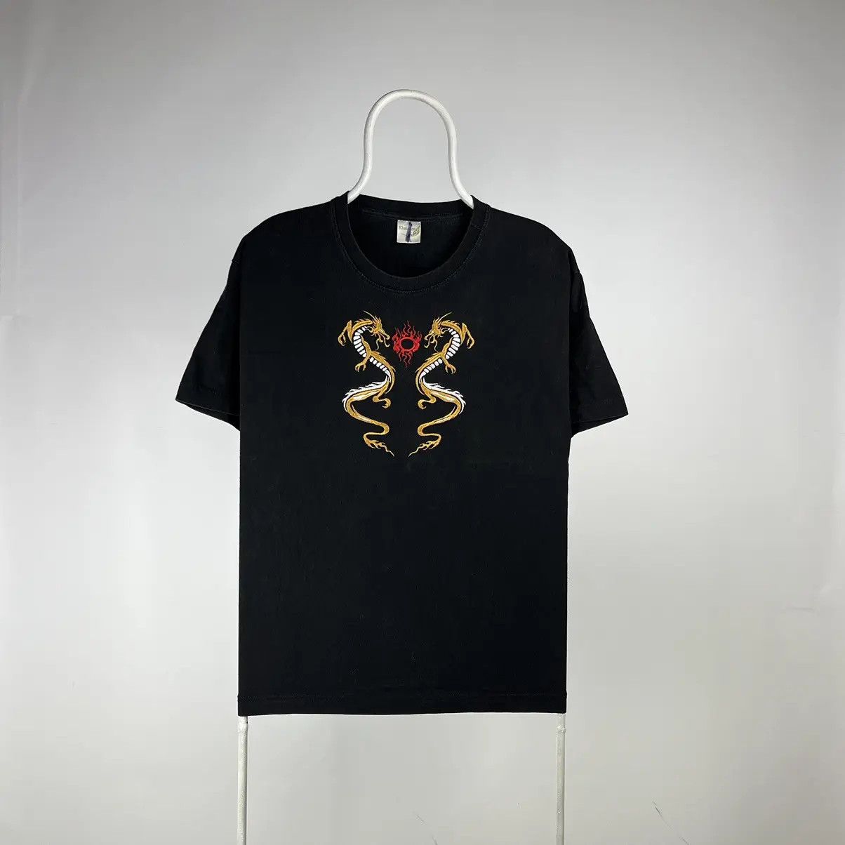 Japanese Brand Vintage dragons two Japanese T-shirt size XLarge Size US XL / EU 56 / 4 - 1 Thumbnail