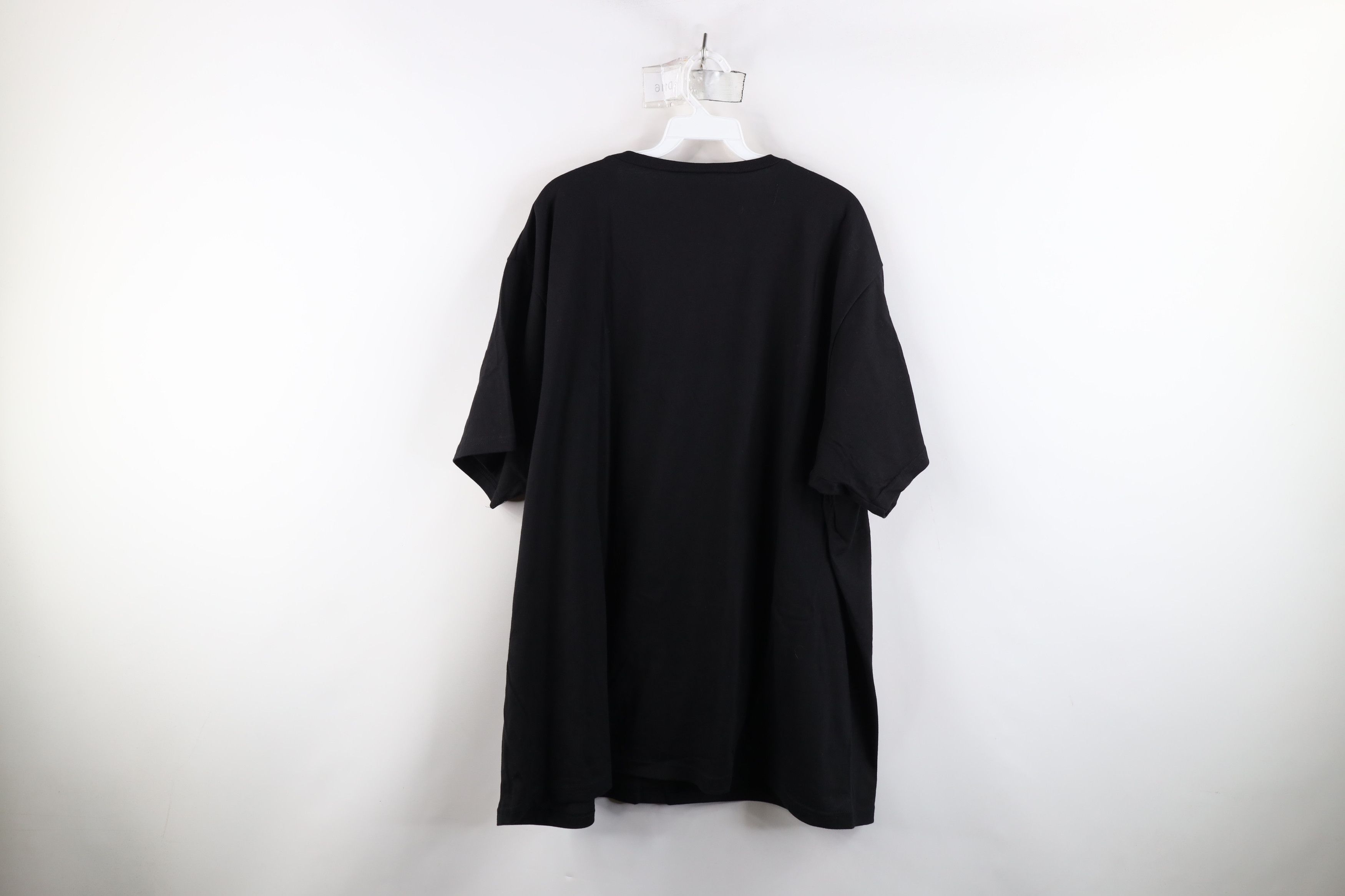 Vintage Vintage 90s Streetwear Cotton Short Sleeve T-Shirt Black Size 3XL / US 20-22 - 7 Thumbnail