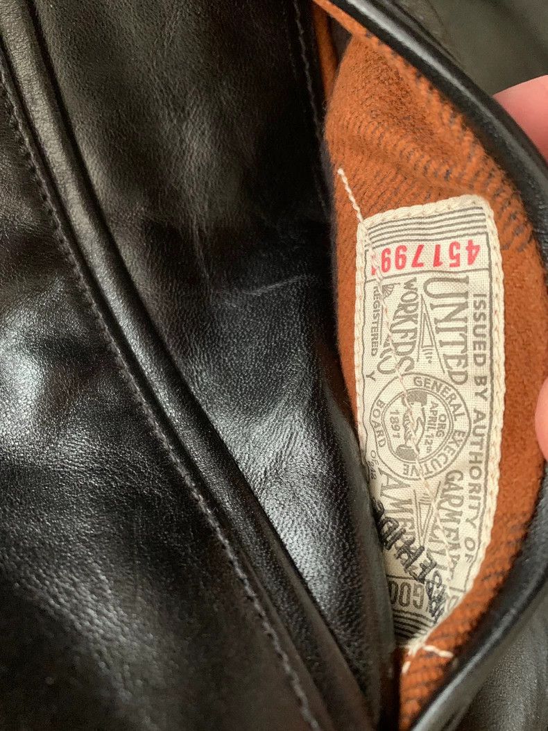 Freewheelers Freewheelers FREEWEELERS gate operator's horse leather jack Size US XXL / EU 58 / 5 - 6 Thumbnail