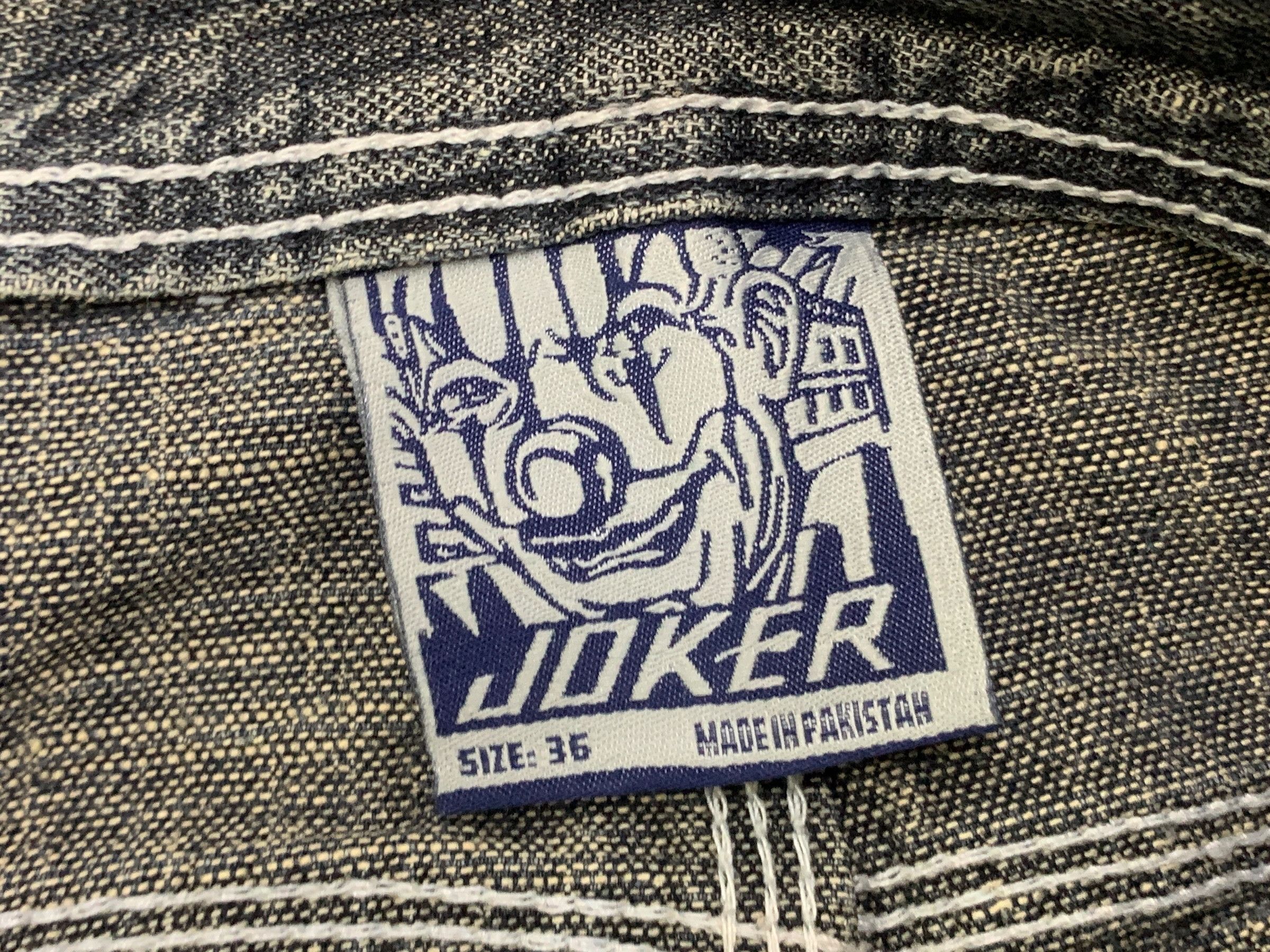 Japanese Brand Joker Baggy Baggy Hip Hop Jeans Size US 36 / EU 52 - 9 Thumbnail