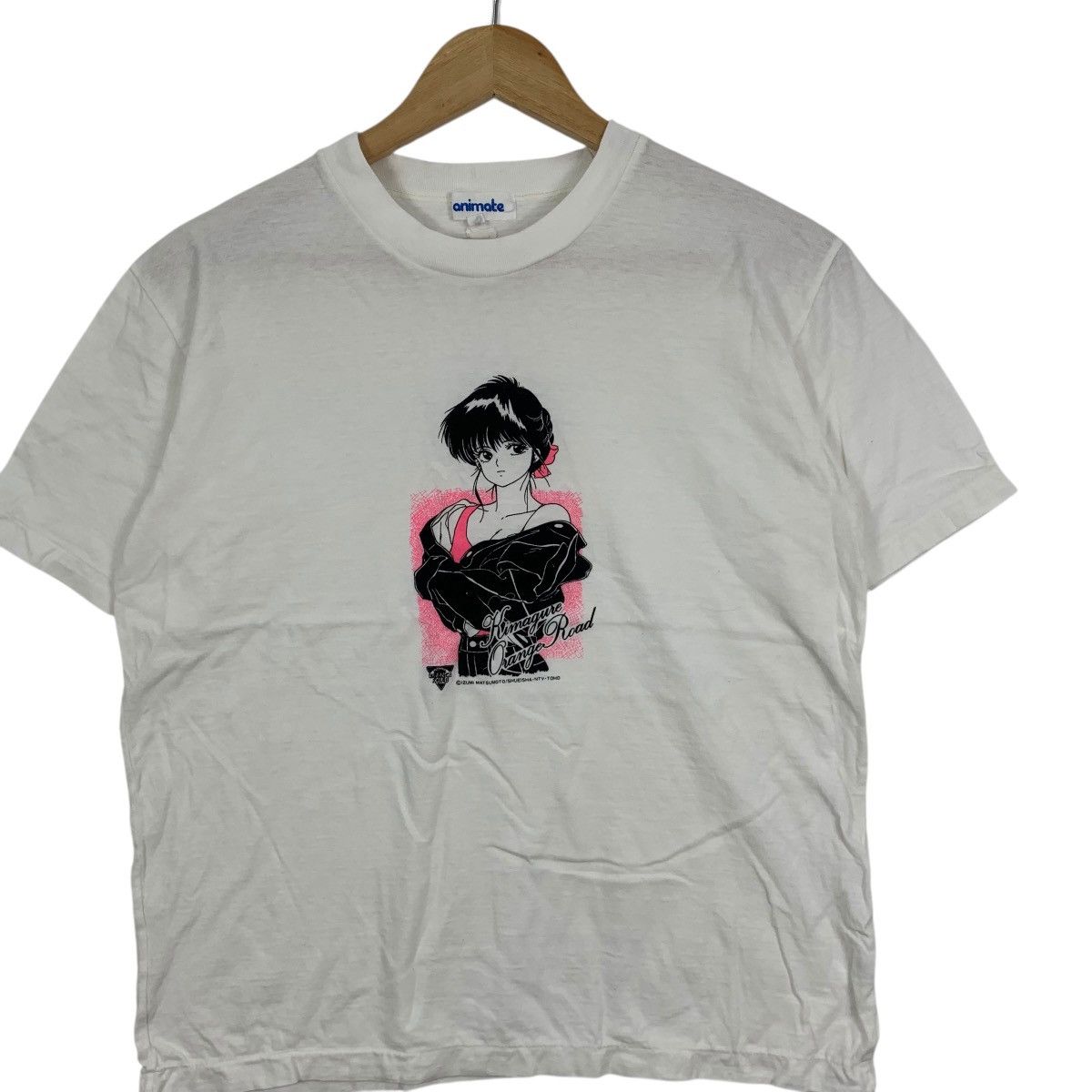 Vintage Vintage 80’ KIMAGURE ORANGE ROAD Madoka Ayukawa Tee Shirt Size US M / EU 48-50 / 2 - 4 Thumbnail