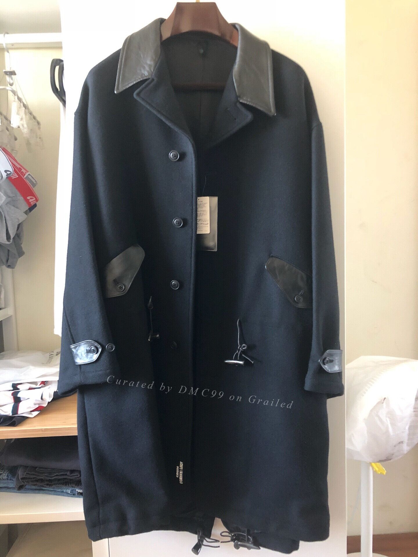 Yohji Yamamoto Yohji Yamamoto Wool Coat Size 2 Size US M / EU 48-50 / 2 - 1 Thumbnail
